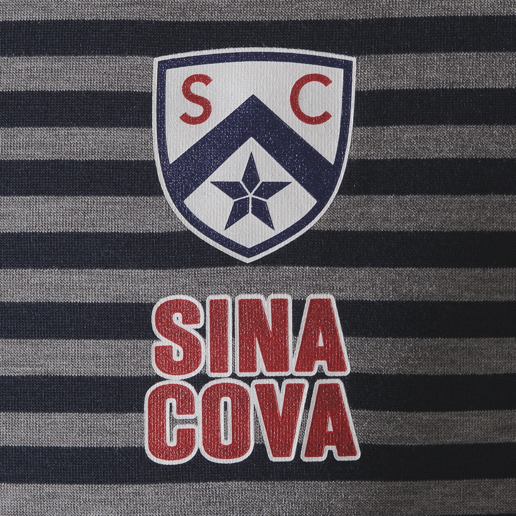 【公式】シナコバ (SINA COVA) ボーダー柄 タートルネック 長袖Tシャツ ユニセックス(男女兼用) 23250020