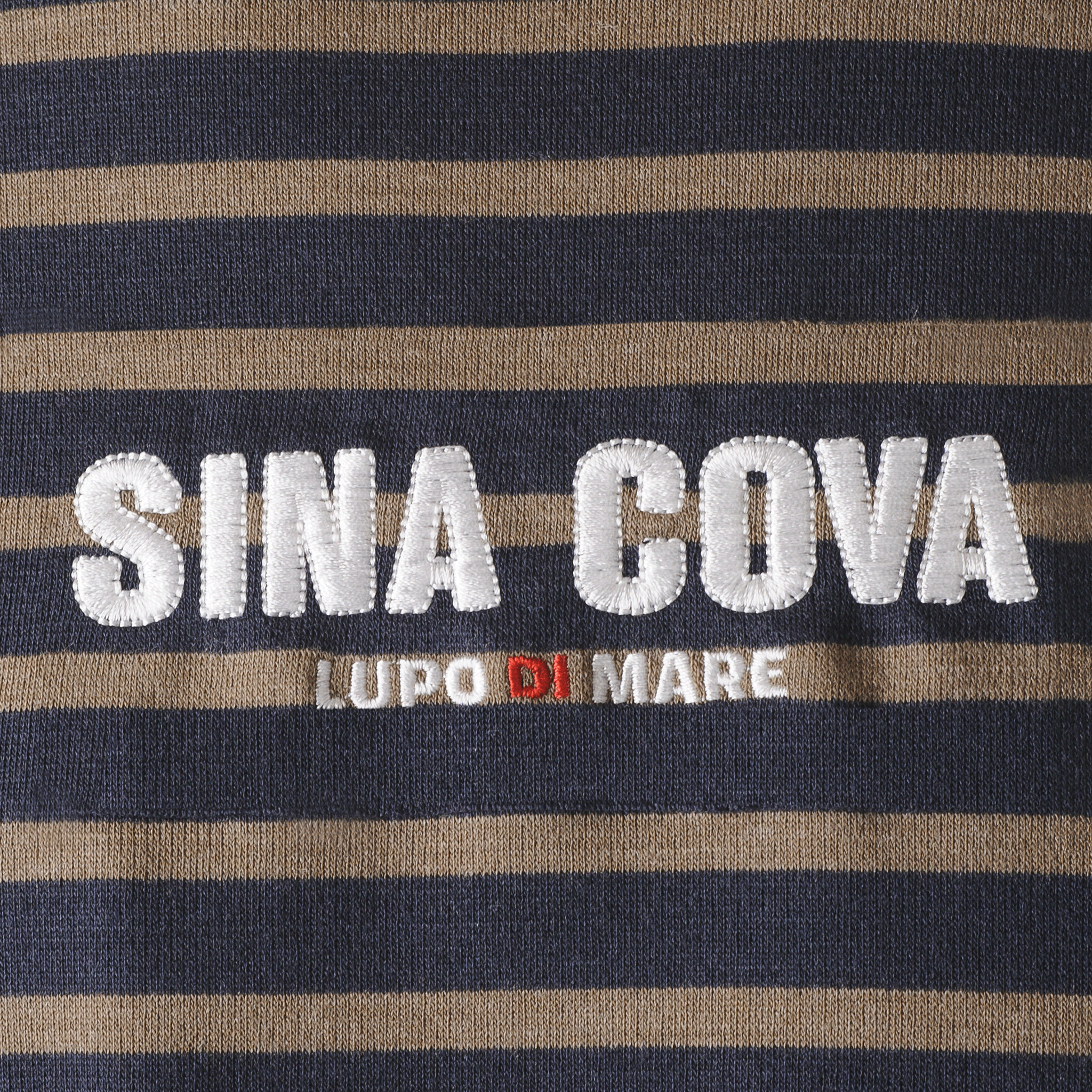 【公式】シナコバ (SINA COVA) タートルネック 長袖ボーダーTシャツ ユニセックス(男女兼用) 23250050