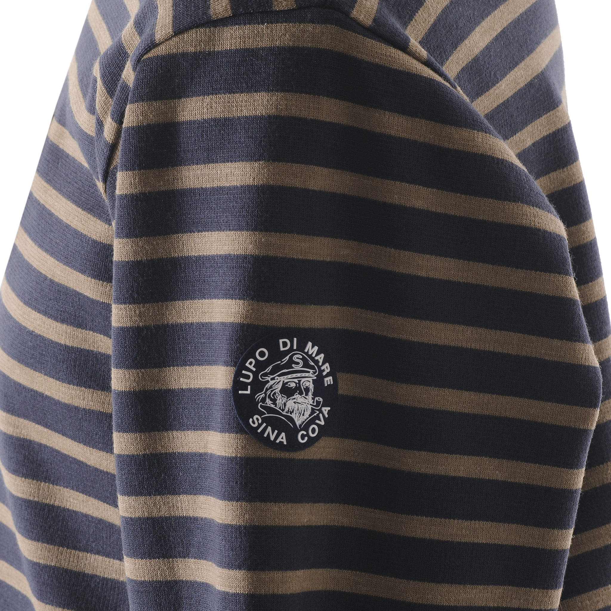 【公式】シナコバ (SINA COVA) タートルネック 長袖ボーダーTシャツ ユニセックス(男女兼用) 23250050