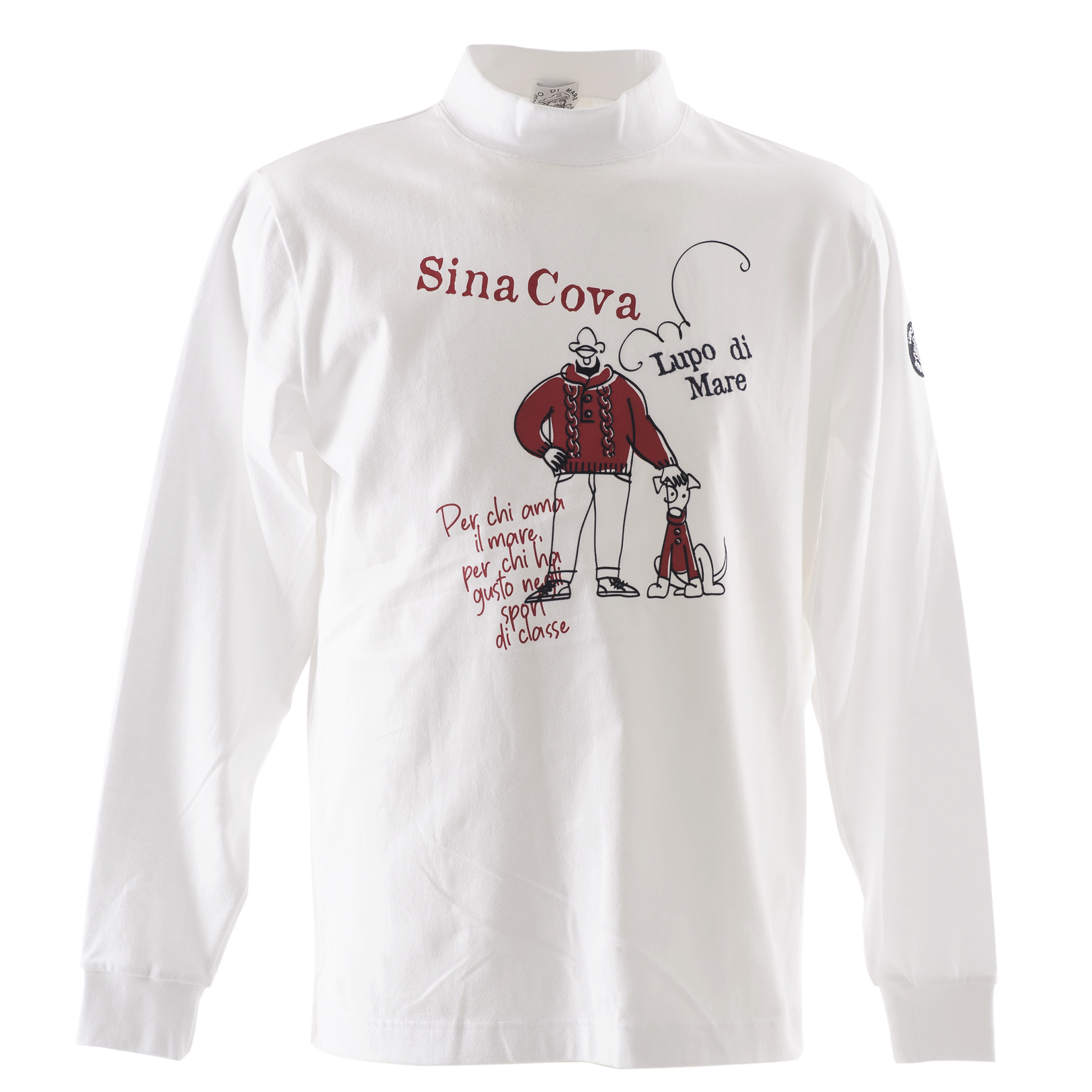 【公式】シナコバ (SINA COVA) ハイネック 長袖Tシャツ ユニセックス(男女兼用) 23220020