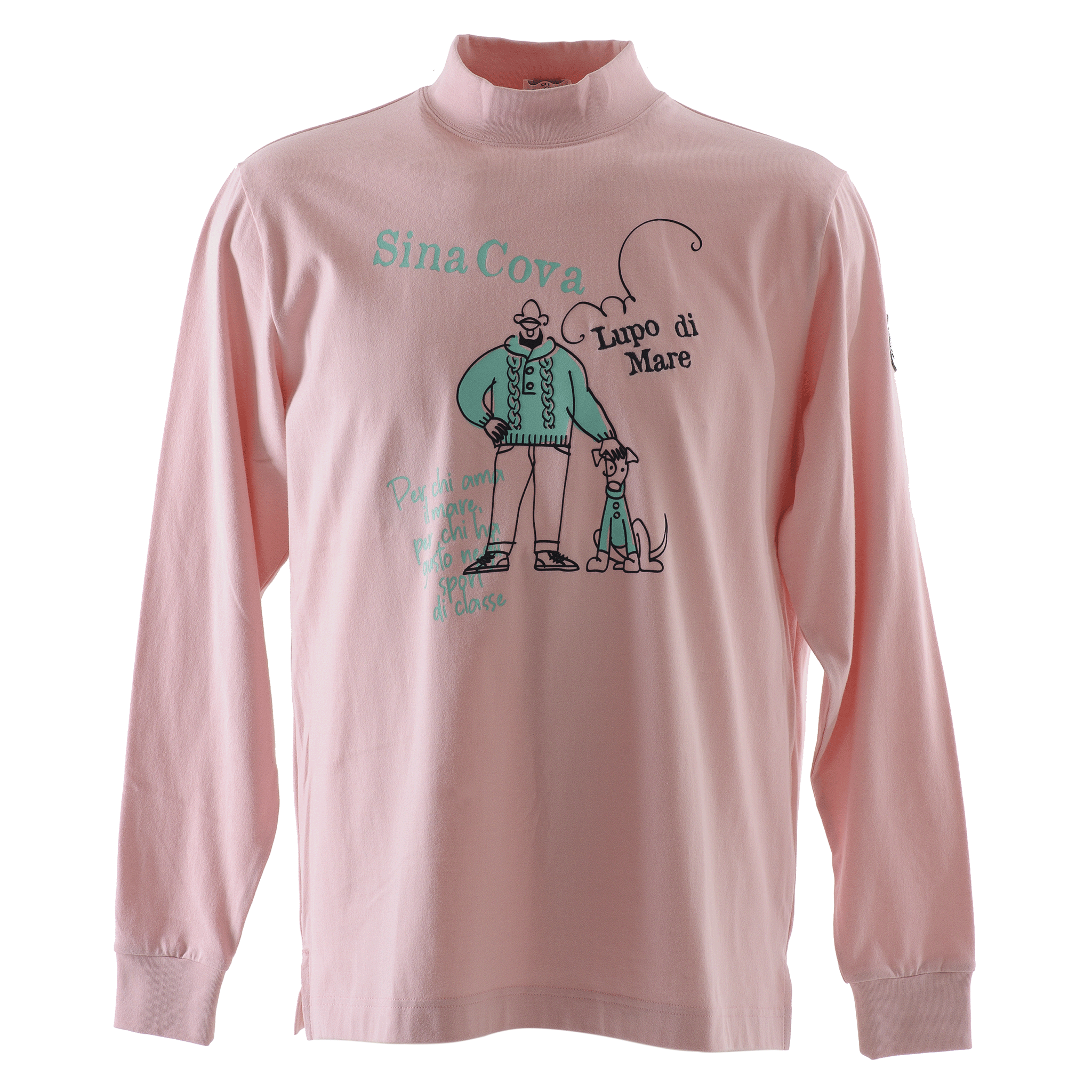 【公式】シナコバ (SINA COVA) ハイネック 長袖Tシャツ ユニセックス(男女兼用) 23220020