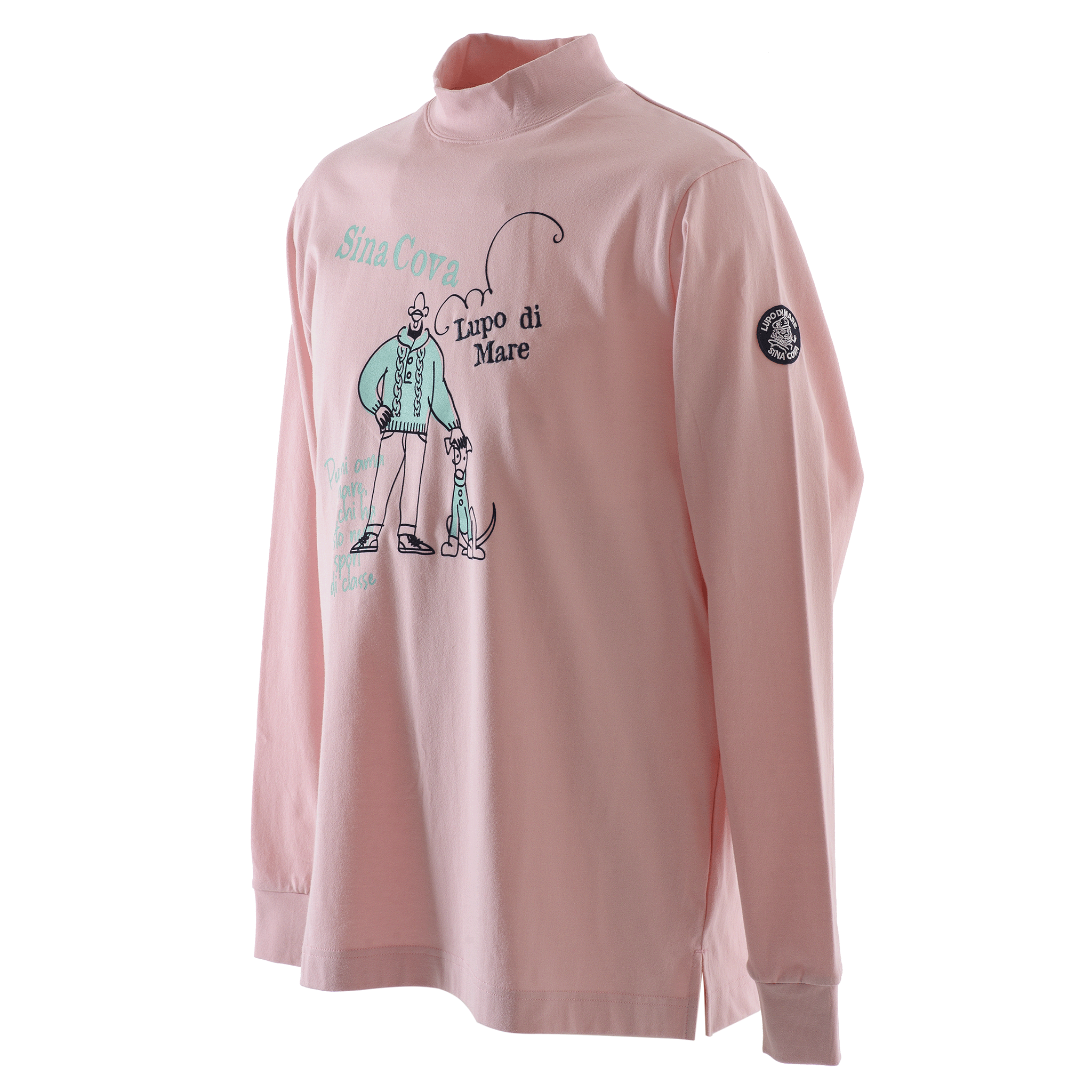 【公式】シナコバ (SINA COVA) ハイネック 長袖Tシャツ ユニセックス(男女兼用) 23220020