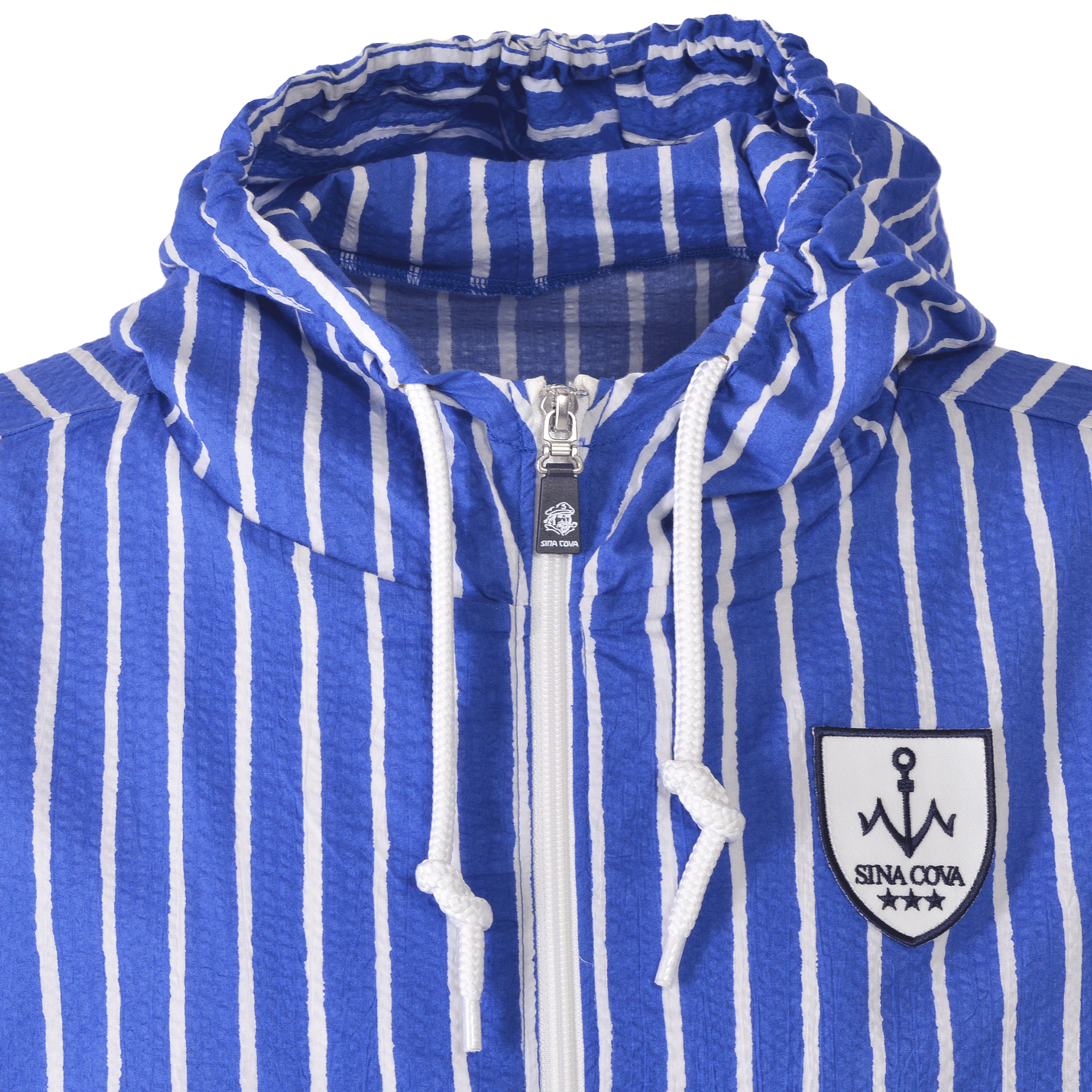 Zip-up shirt hoodie 26133040