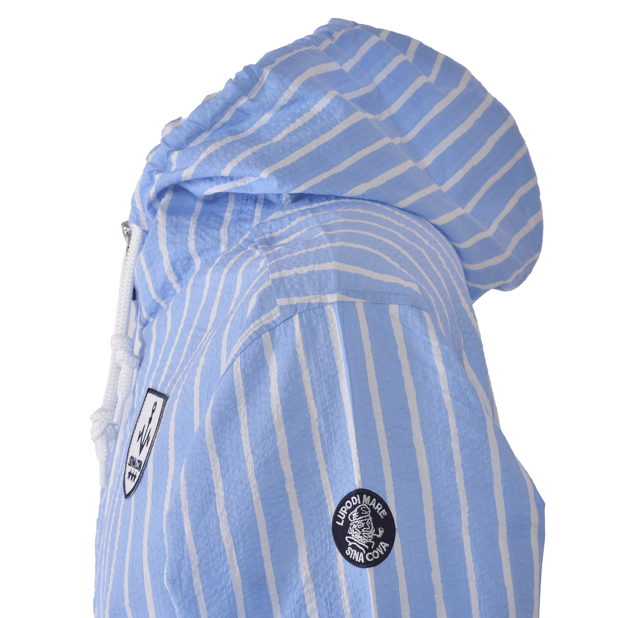 Zip-up shirt hoodie 26133040