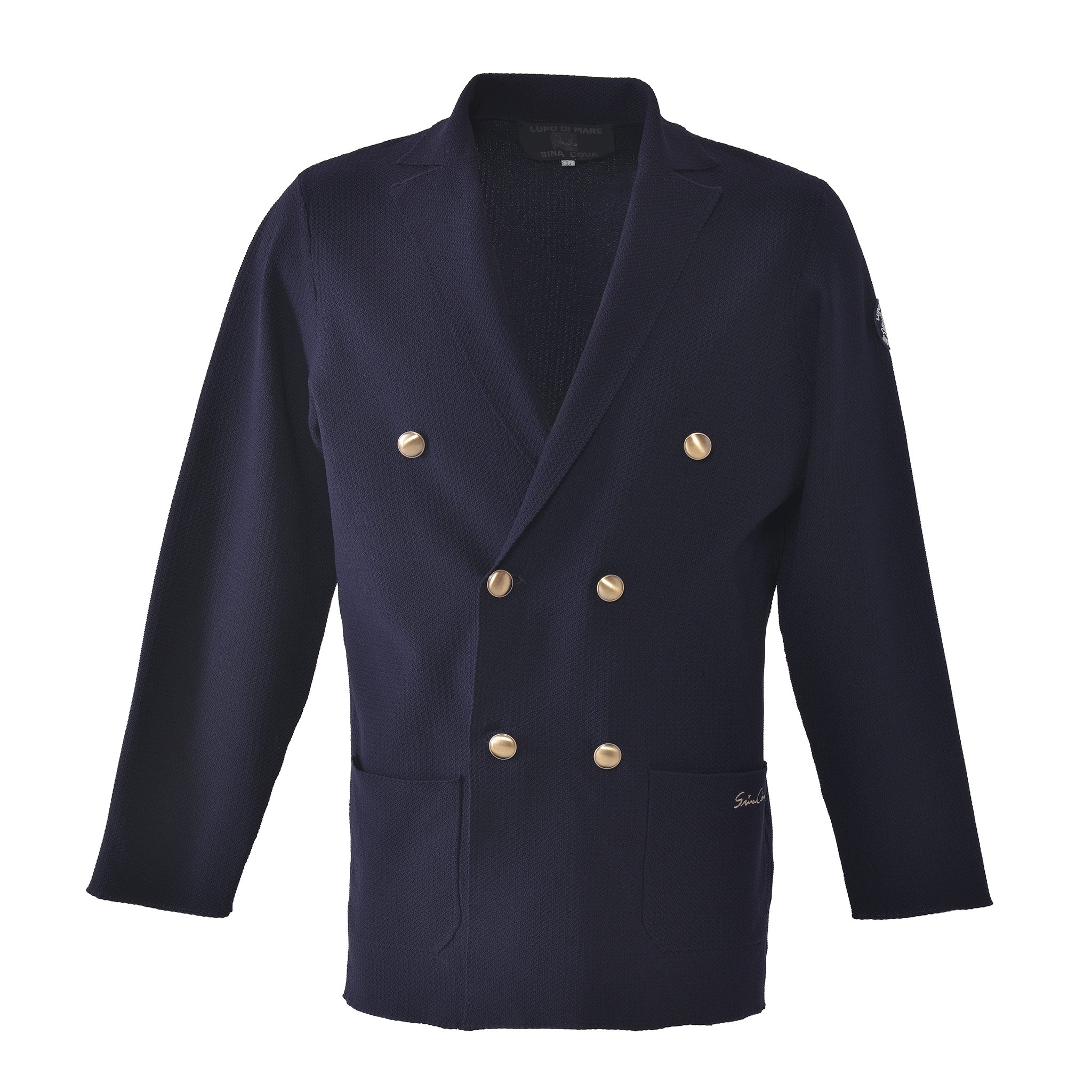 ダブルボタンニットジャケット 26133010