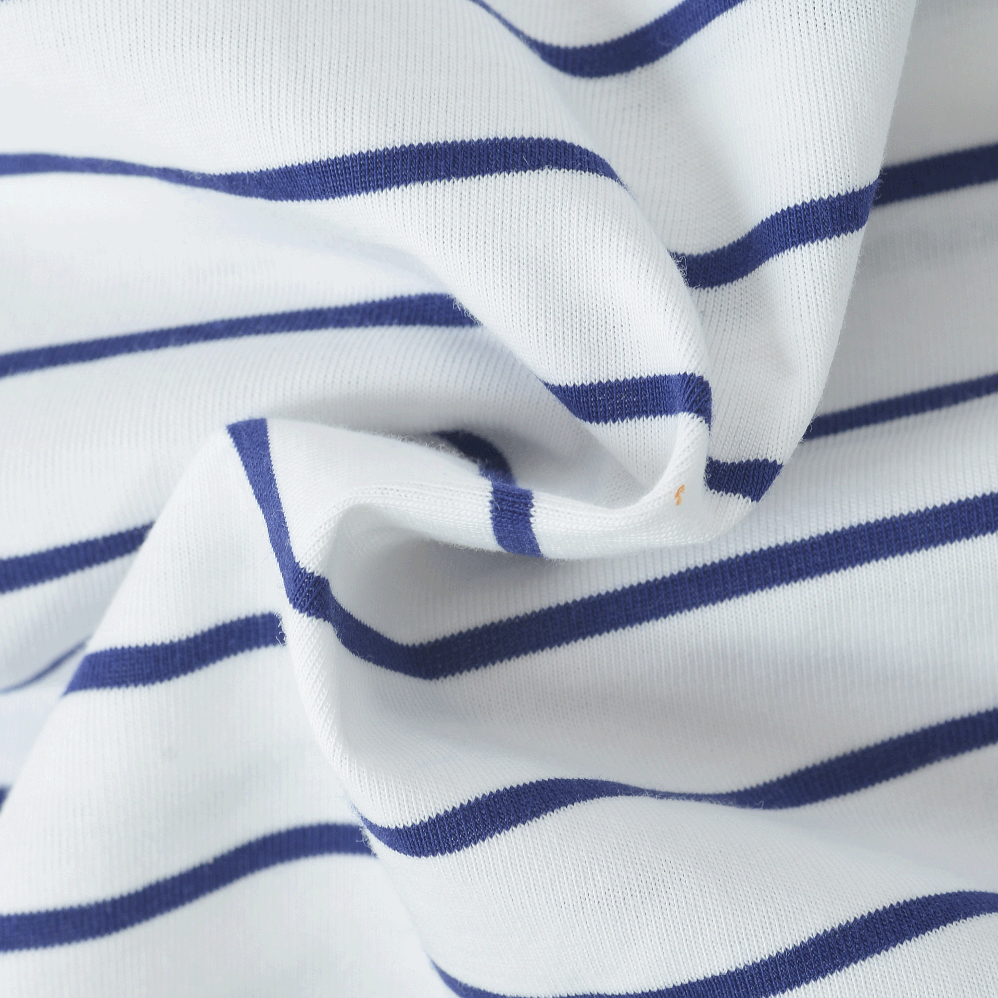 ボーダー柄ドロップショルダーTシャツ 26110570