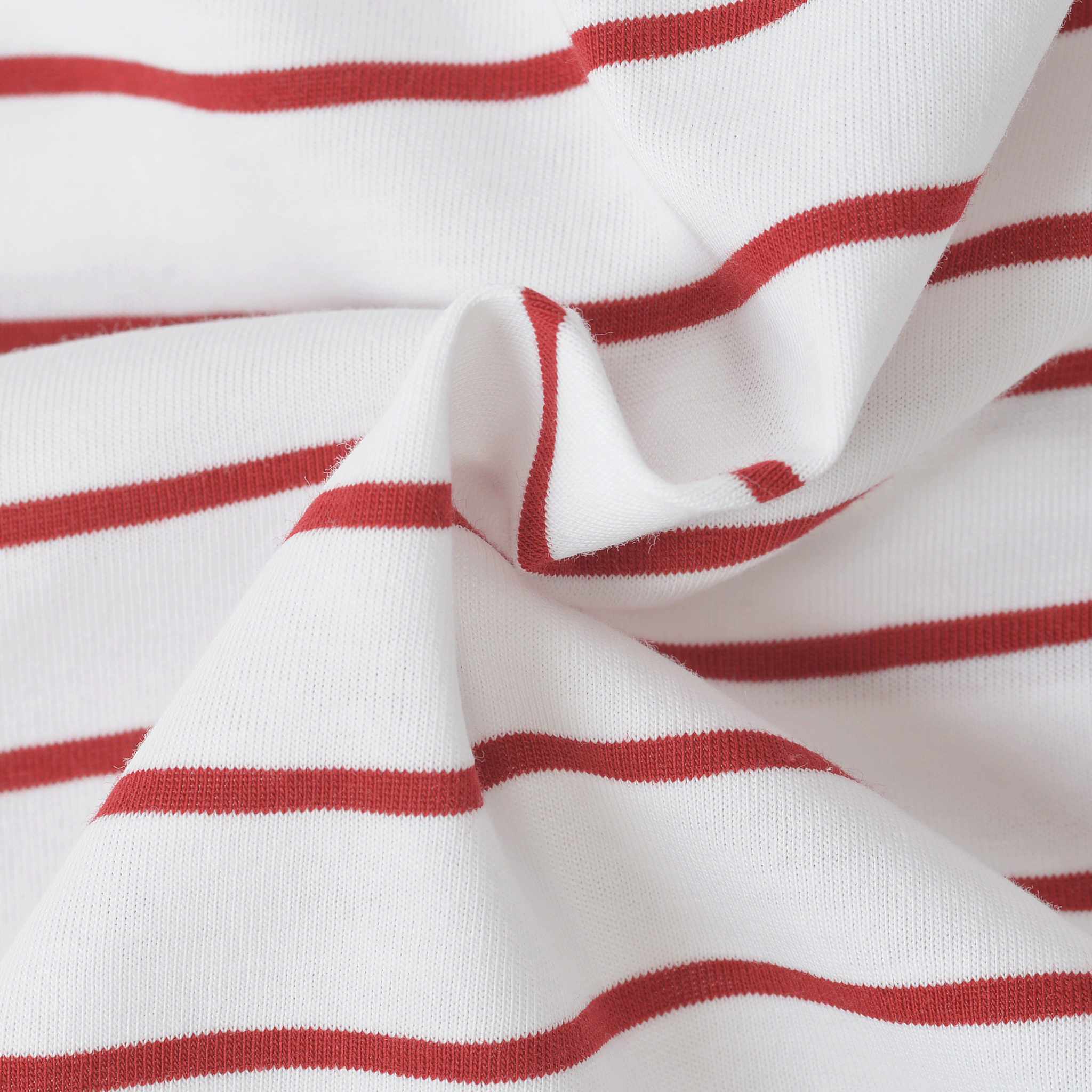 ボーダー柄ドロップショルダーTシャツ 26110570