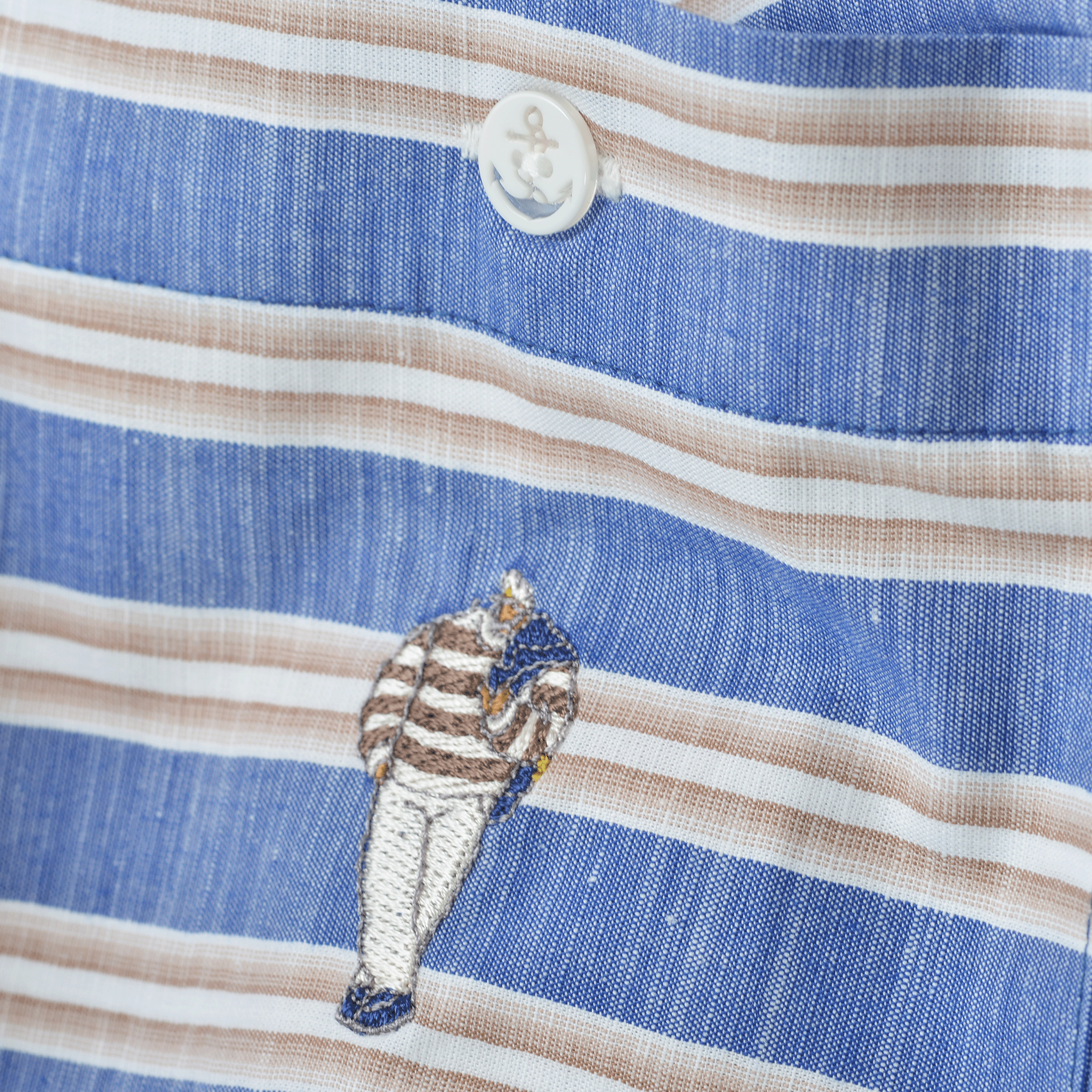 King Size Long Sleeve Button-Down Shirt 26124026