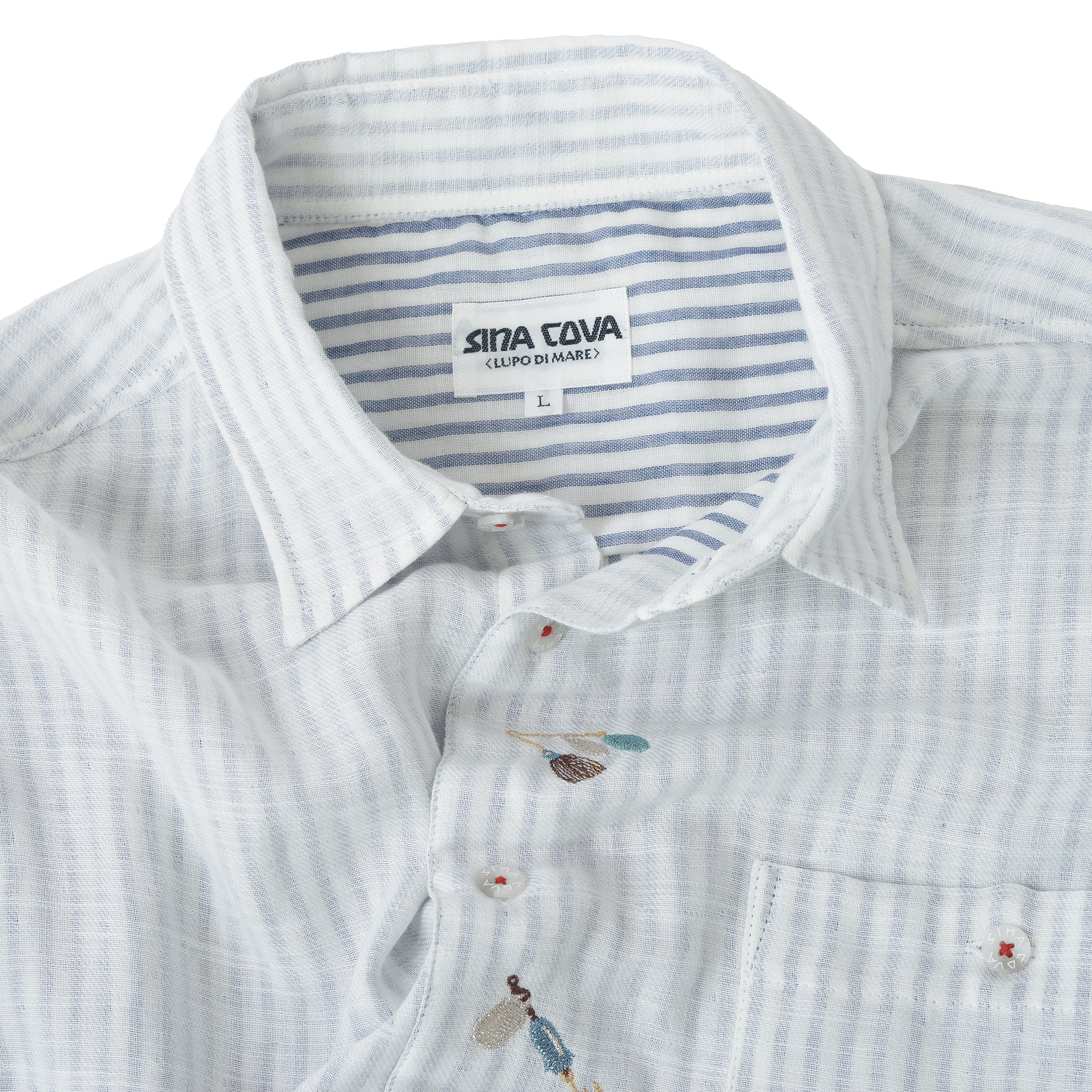 Short-sleeved regular collar shirt 26124520