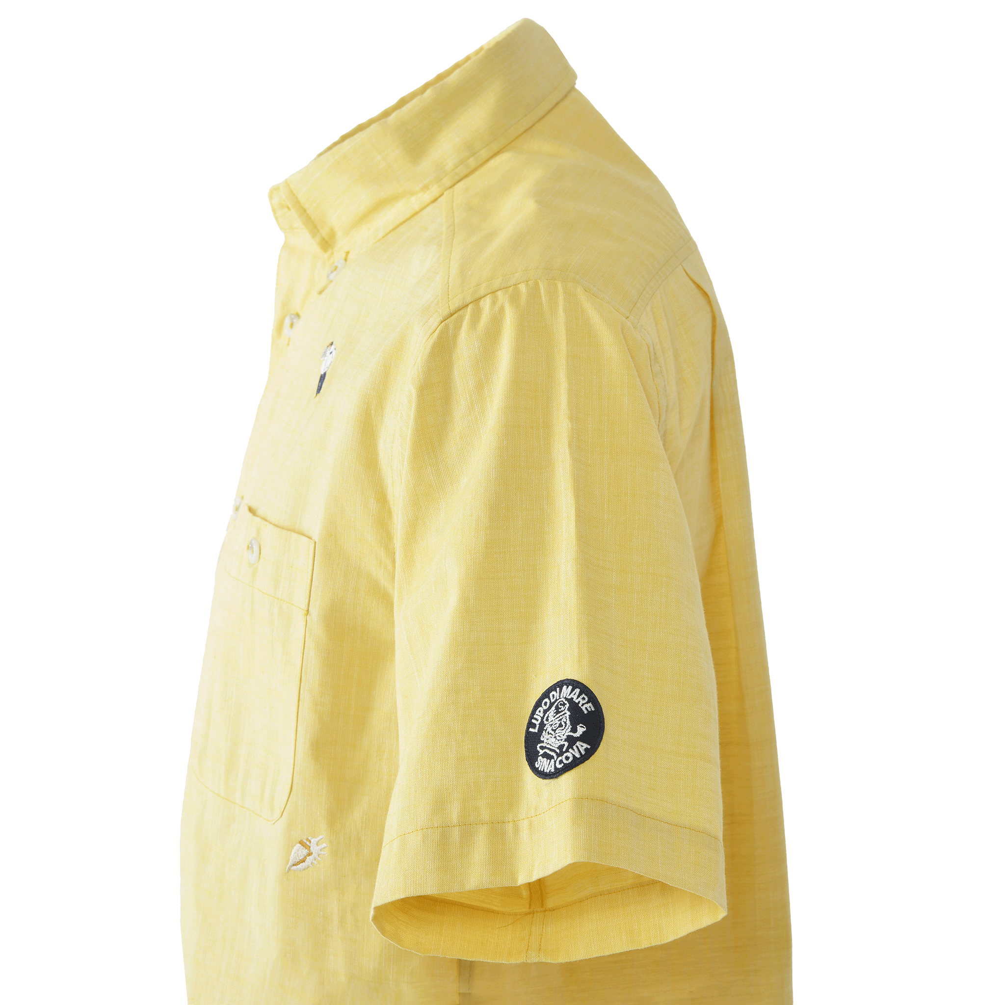 Short-sleeved button-down shirt 26124550