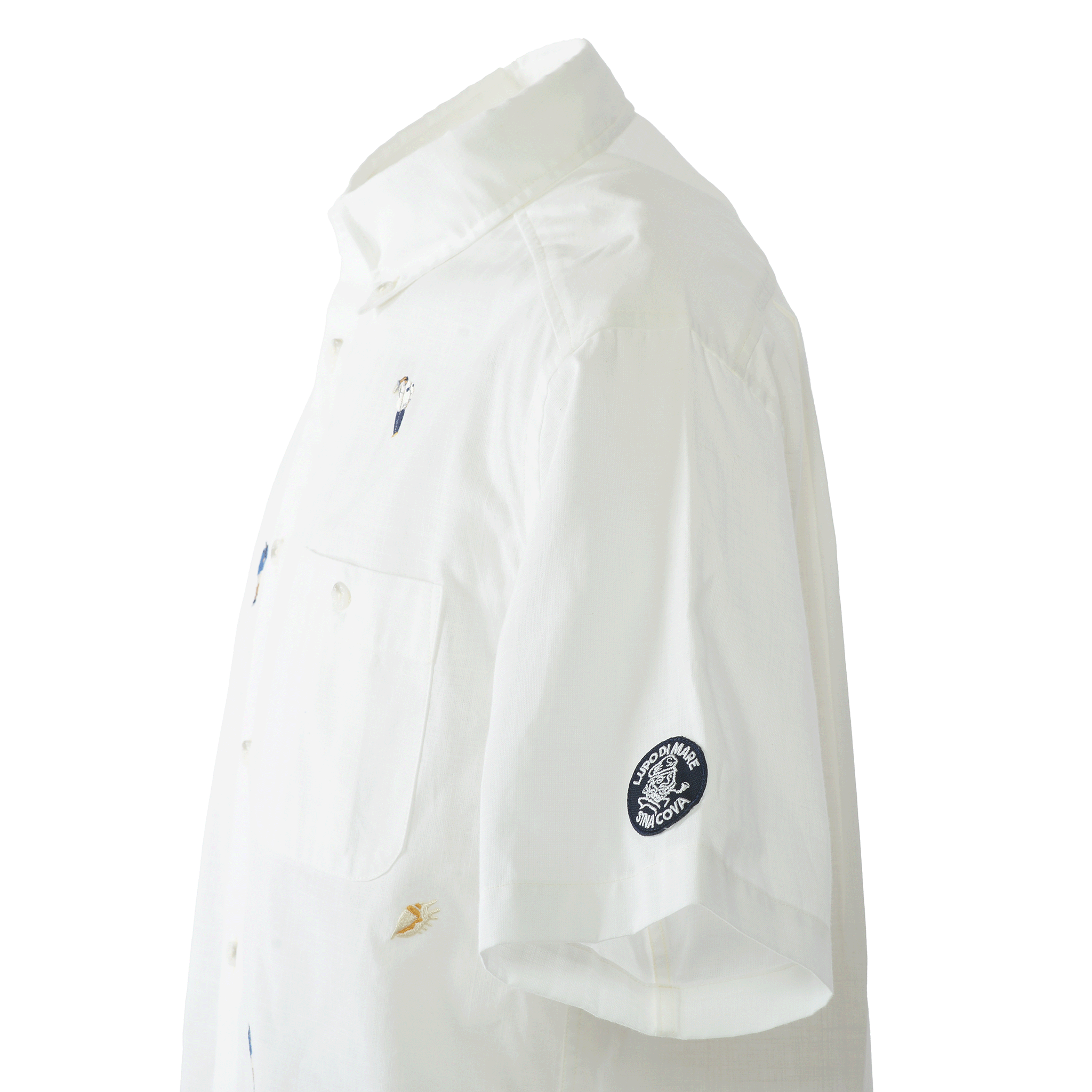 Short-sleeved button-down shirt 26124550