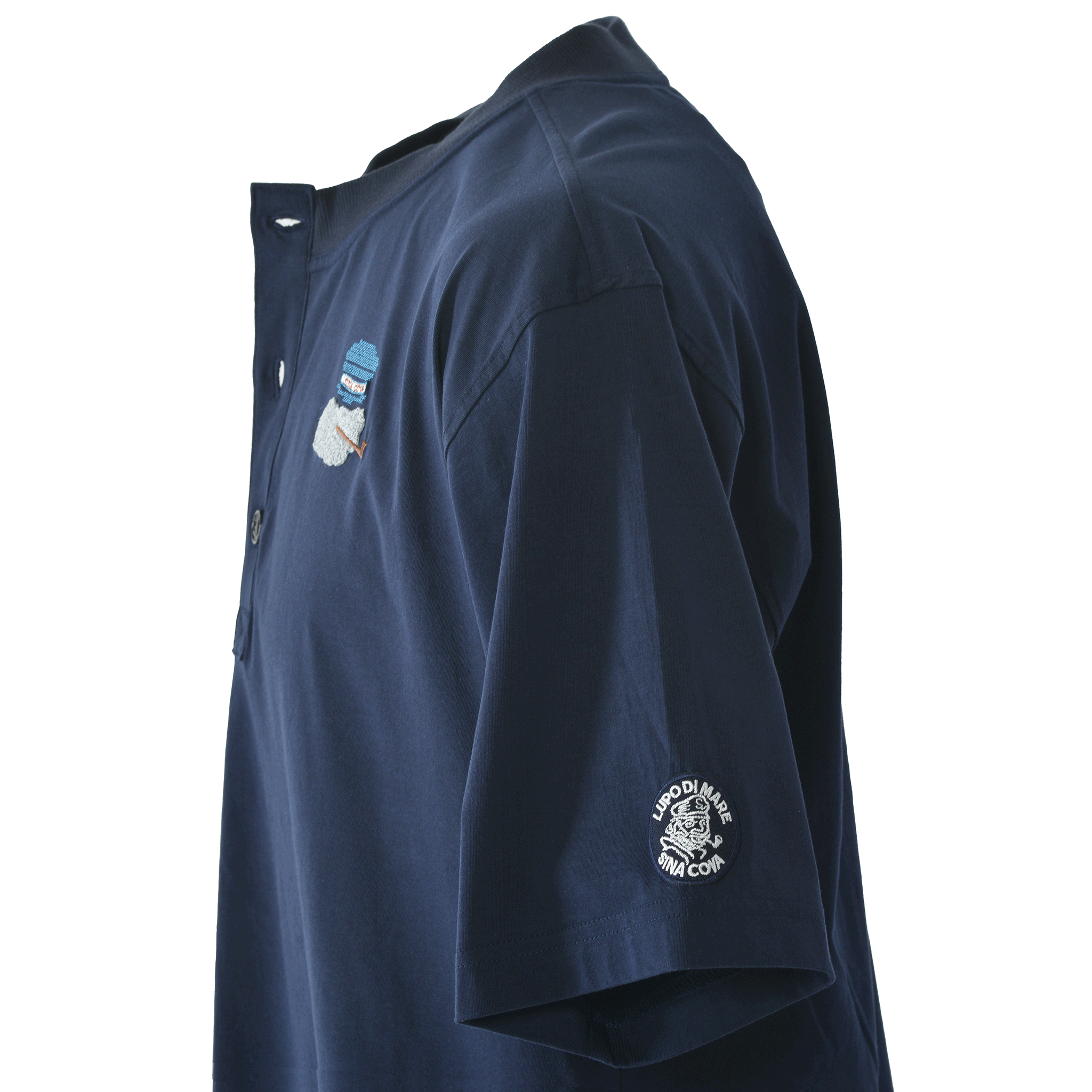 ヘンリーネック半袖Tシャツ ユニセックス(男女兼用) 26110550