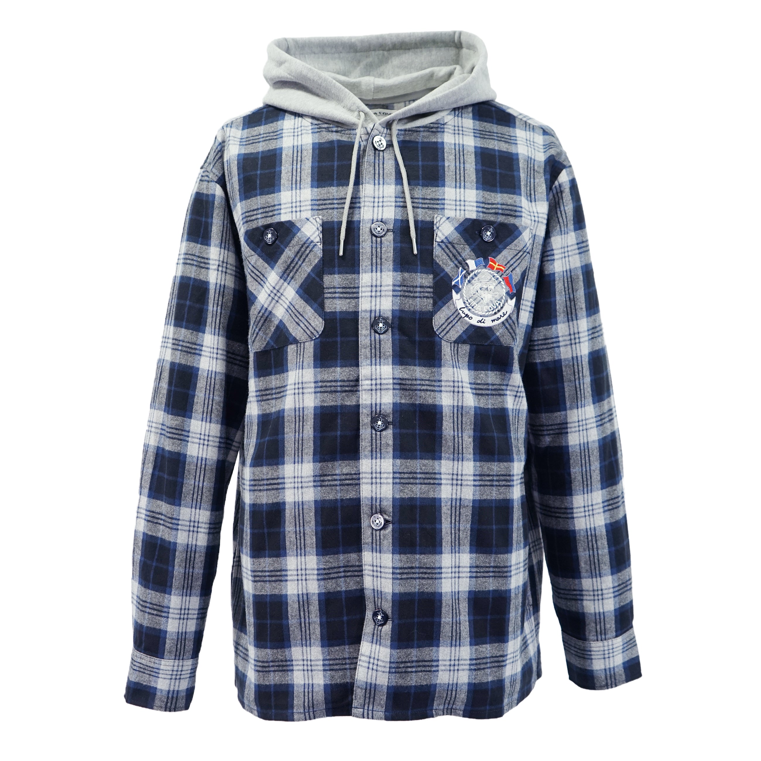 フード付きシャツジャケット 25223040