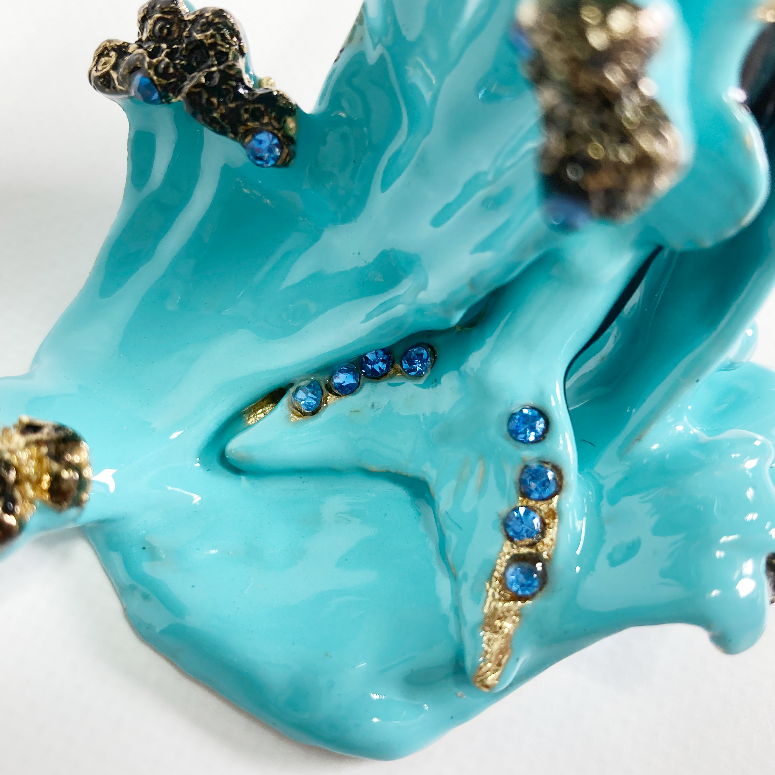 カジキミニチュア小物入れ ブルー 57001790