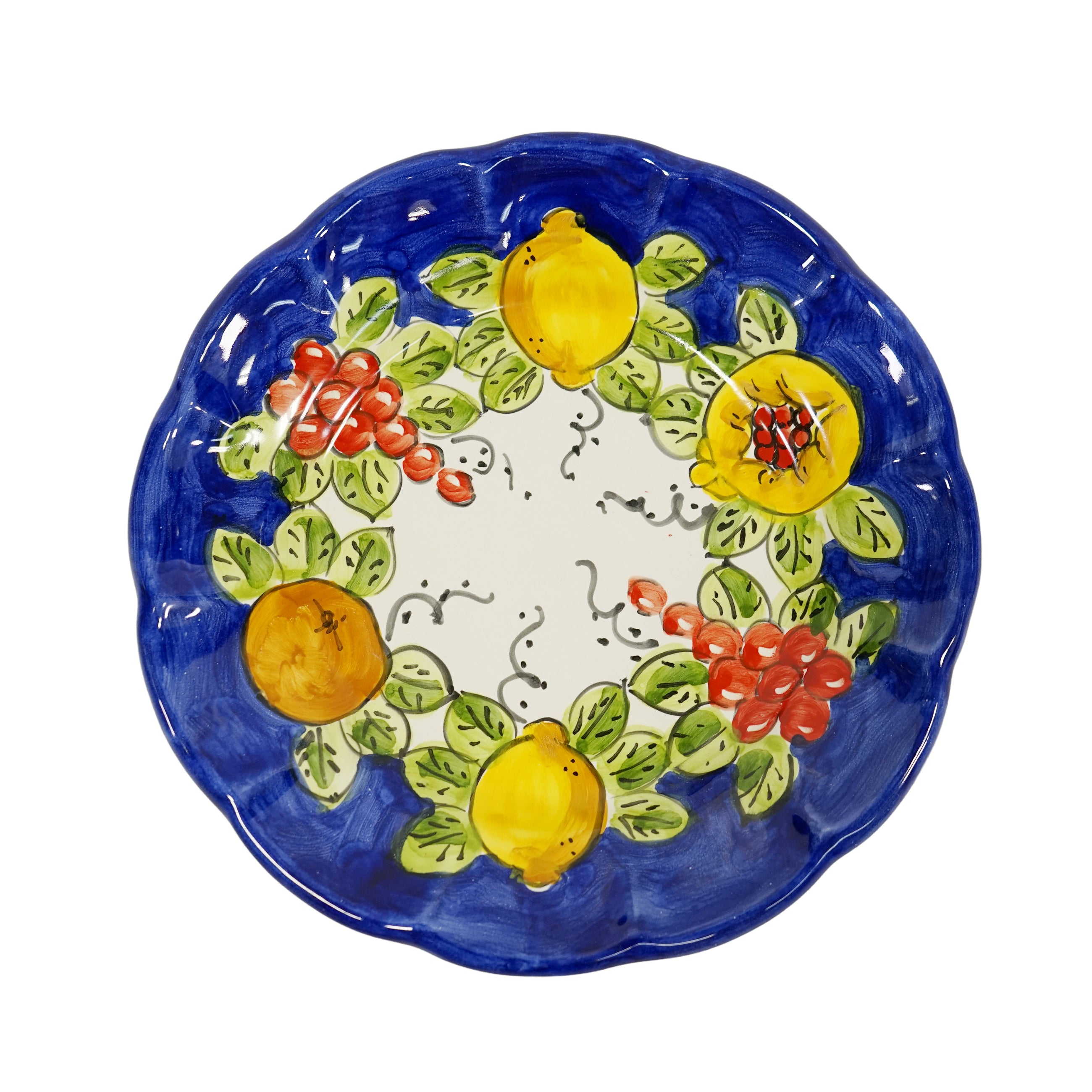 食器 ランチプレート フルーツ柄 20.8cm 57003080