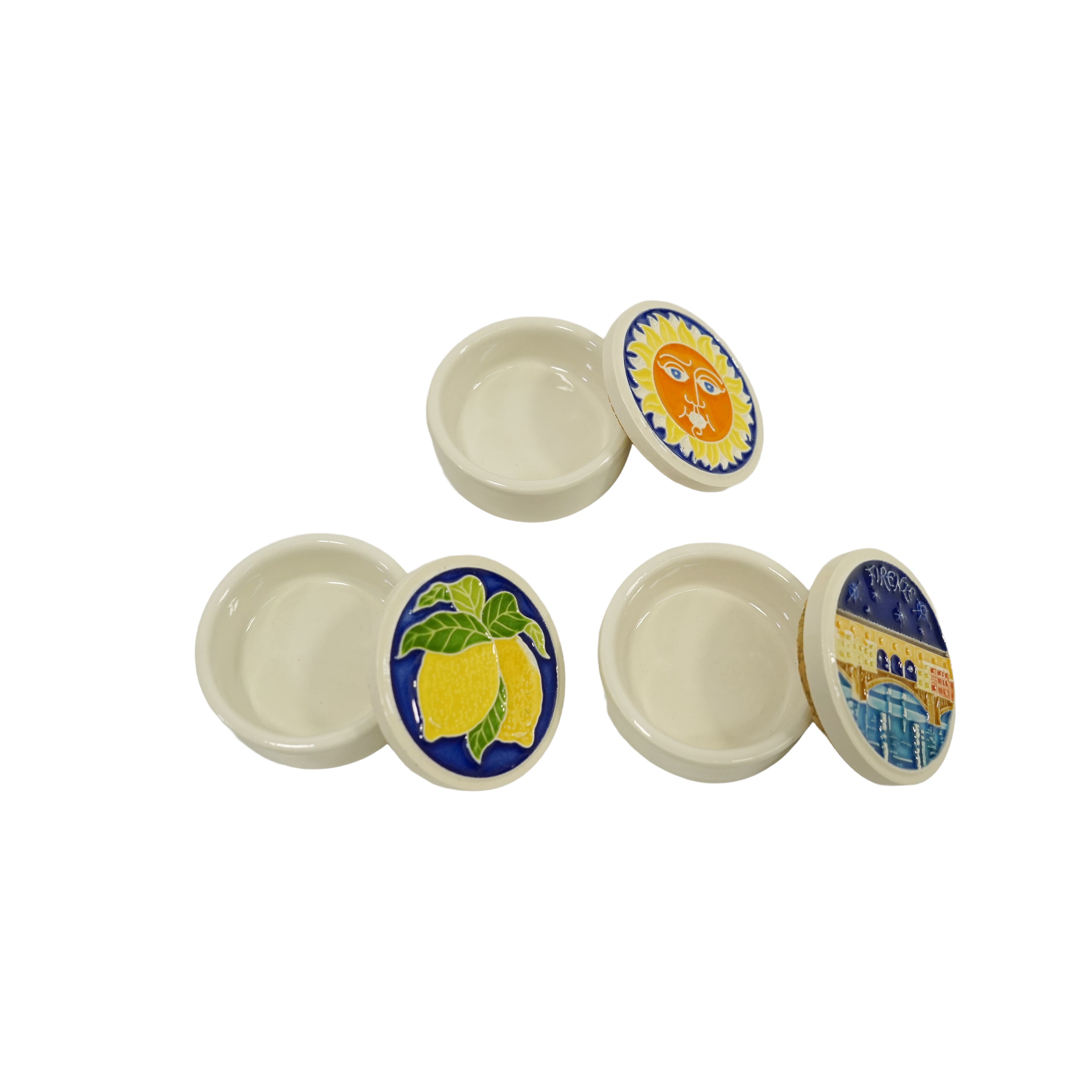 陶器 アクセサリーケース Limone(ブルー) 57003100