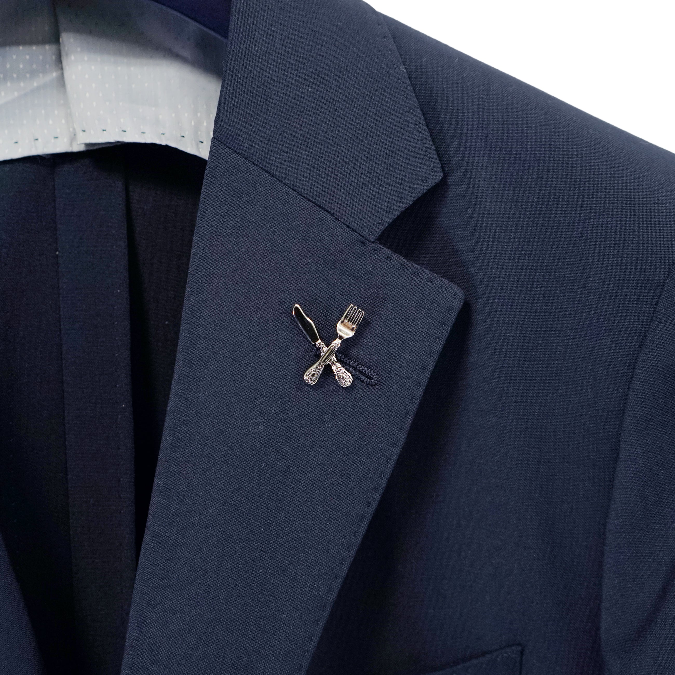 ラペルピン(ナイフ&フォーク)57003480