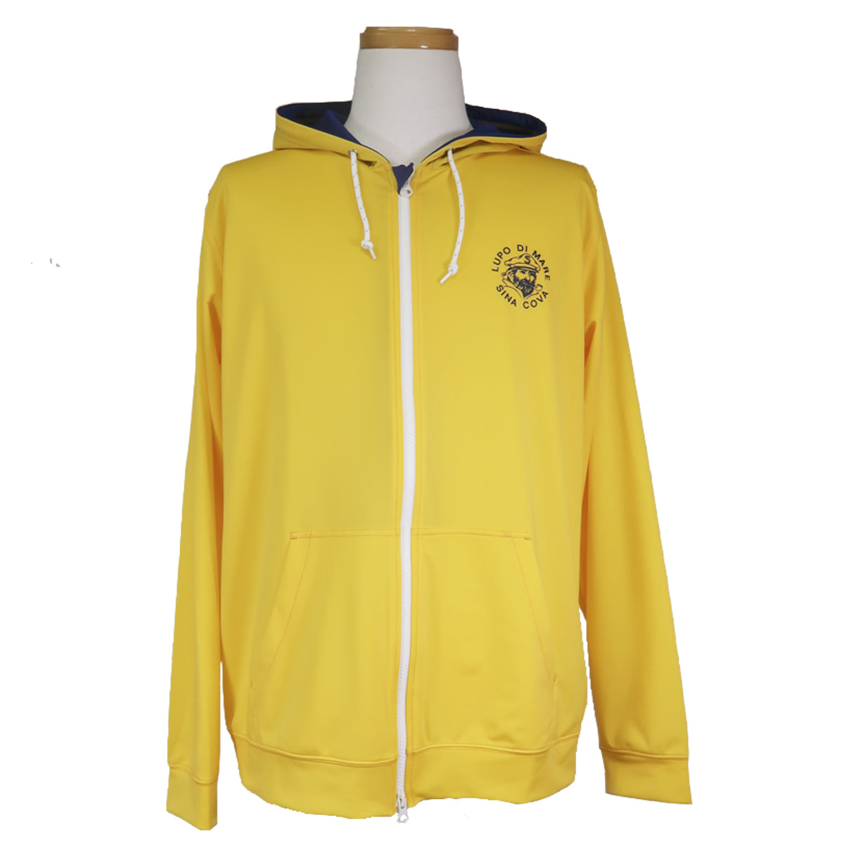 【公式】シナコバ (SINA COVA) ラッシュガードパーカー 20111010 イエローの正面