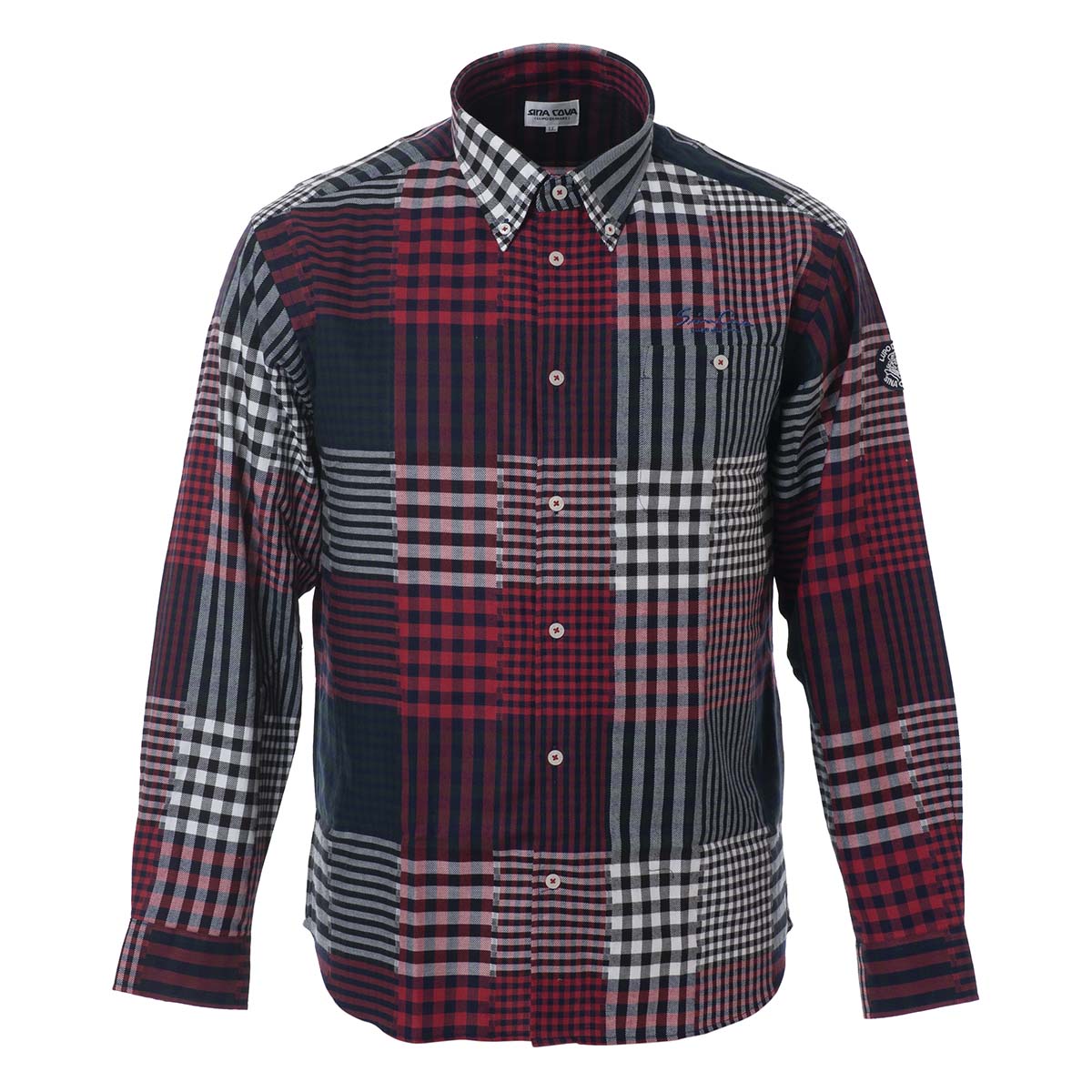 チェック柄ボタンダウンシャツ 20224070