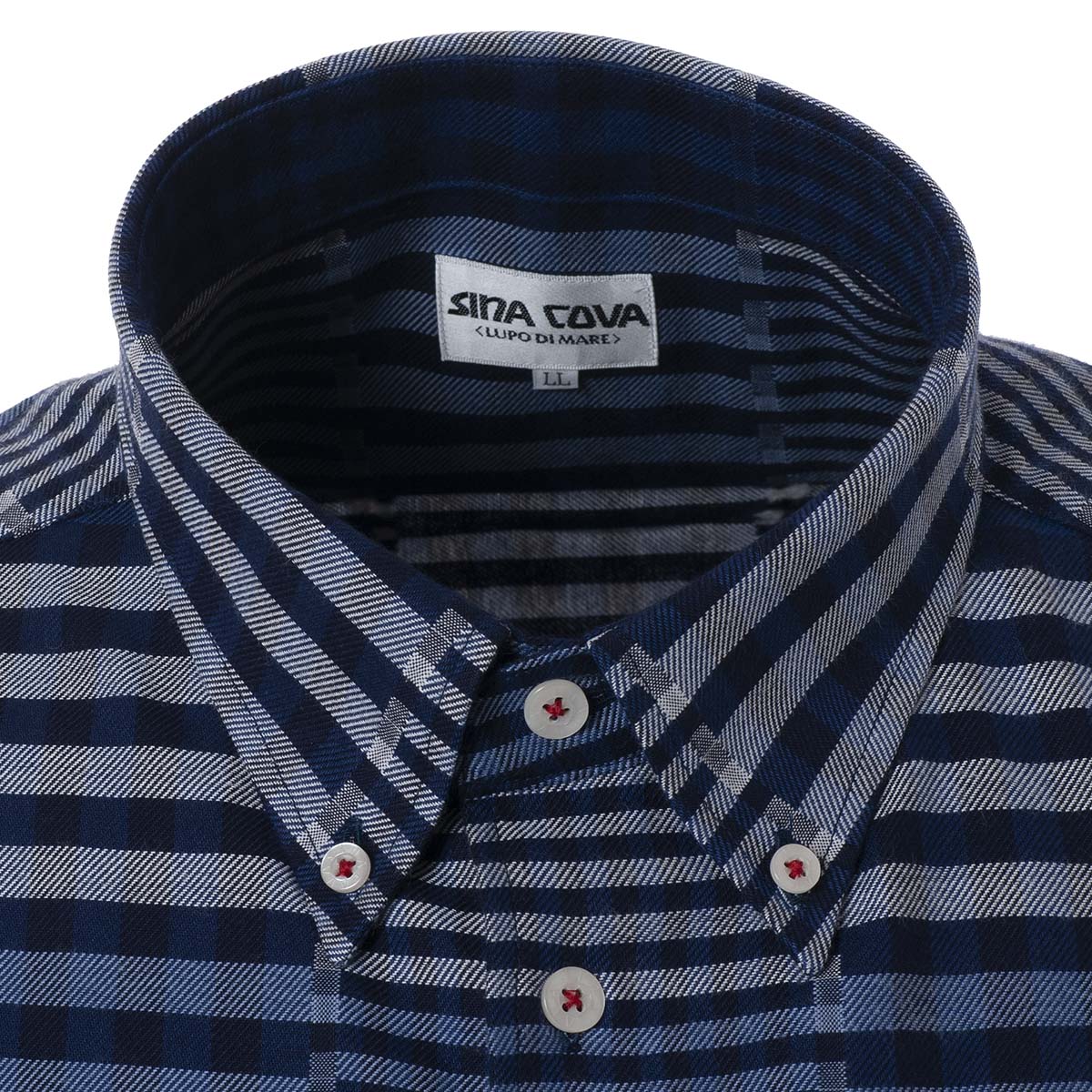 チェック柄ボタンダウンシャツ 20224070