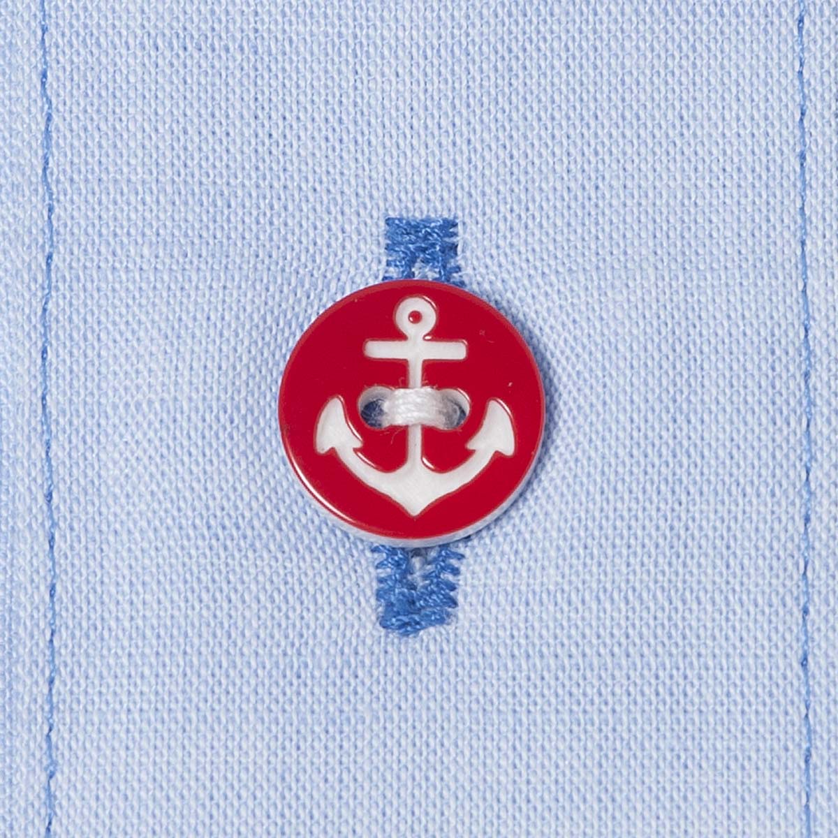 Short -sleeved button down shirt 21114510