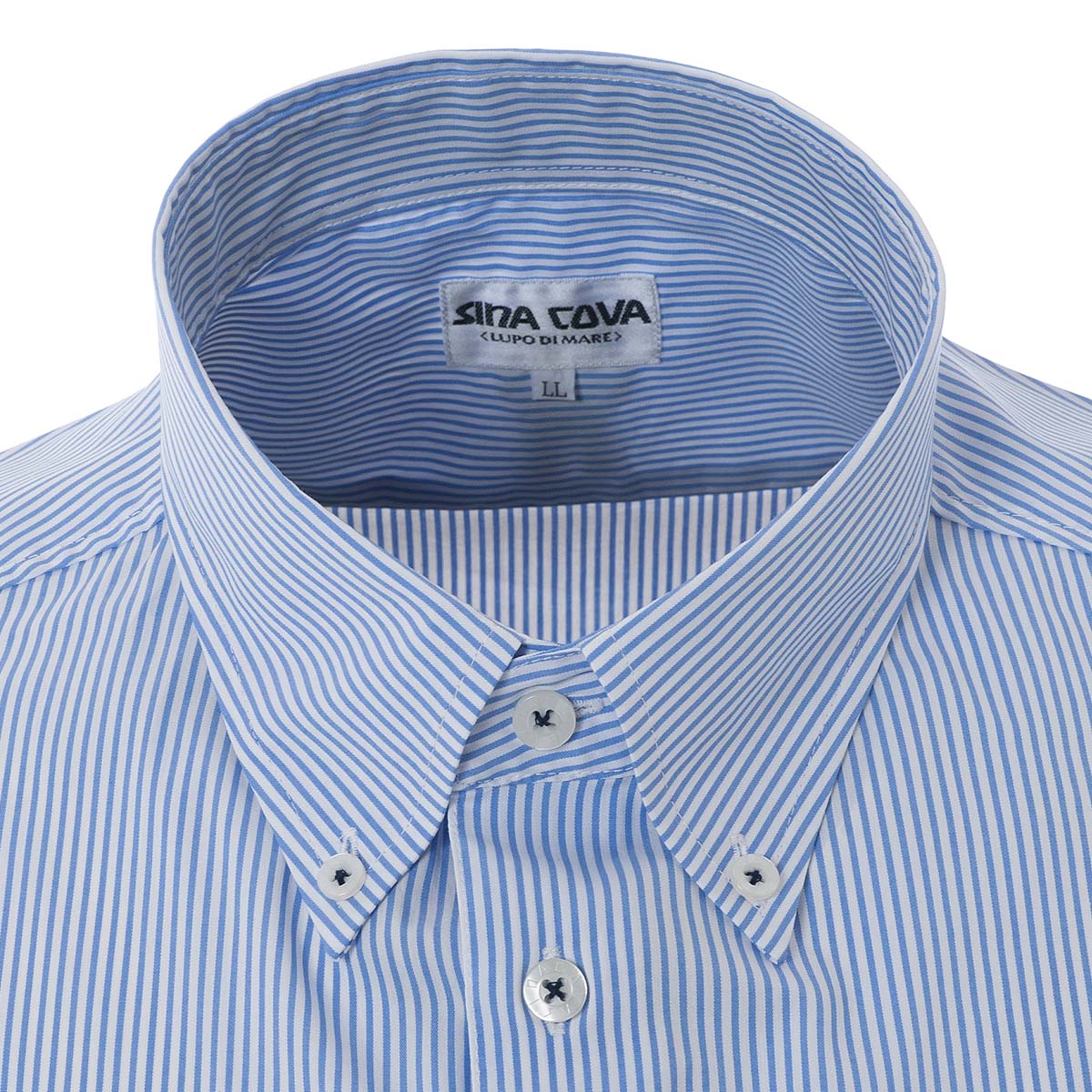 【アウトレット】シナコバ (SINA COVA)半袖ボタンダウンシャツ 21124578