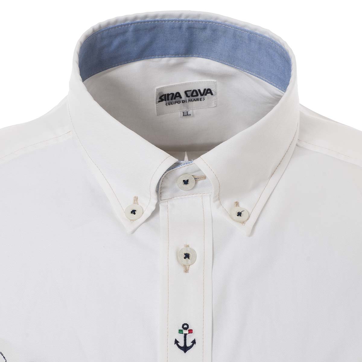 【アウトレット】長袖ボタンダウンシャツ 21214010