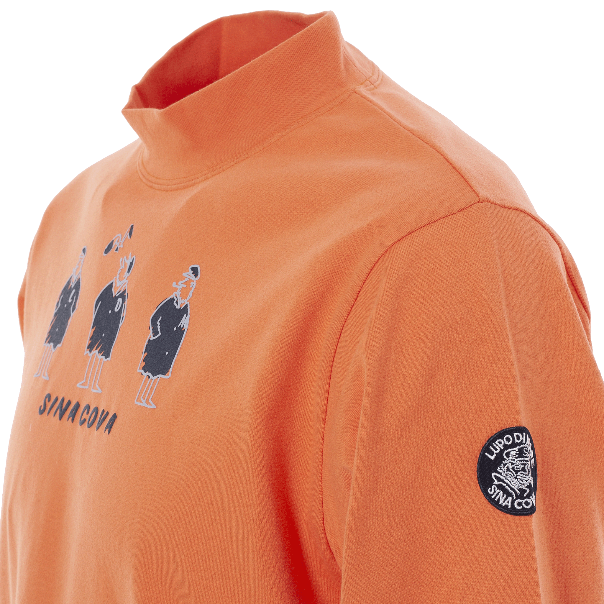 SINA COVA High Neck Long Sleeve T -shirt 22220020