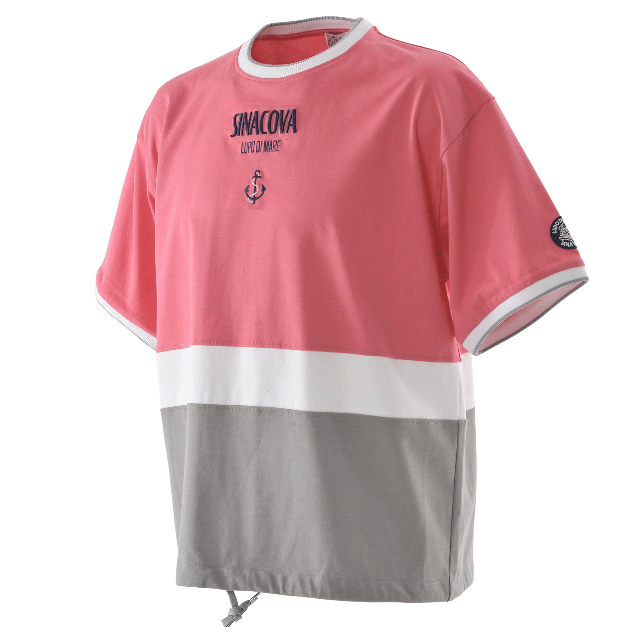 【公式】シナコバ(SINA COVA)半袖切替プルオーバー 切替Tシャツ ユニセックス(男女兼用)サイズS~LL 23110550