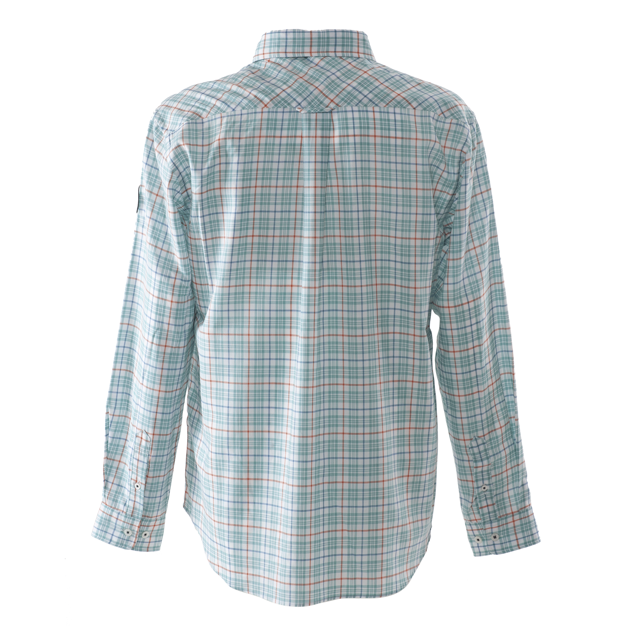 長袖ボタンダウンチェックシャツ 23124020