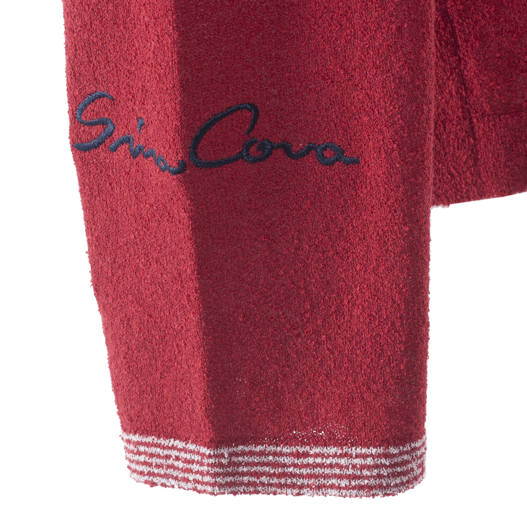 【公式】シナコバ(SINA COVA)Vネックニットプルオーバー Tシャツ感覚 綿麻ナイロン 23132010