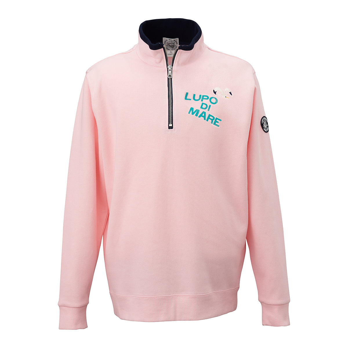 【公式】シナコバ (SINA COVA) ハーフジップトレーナー 22120010 ピンクの正面