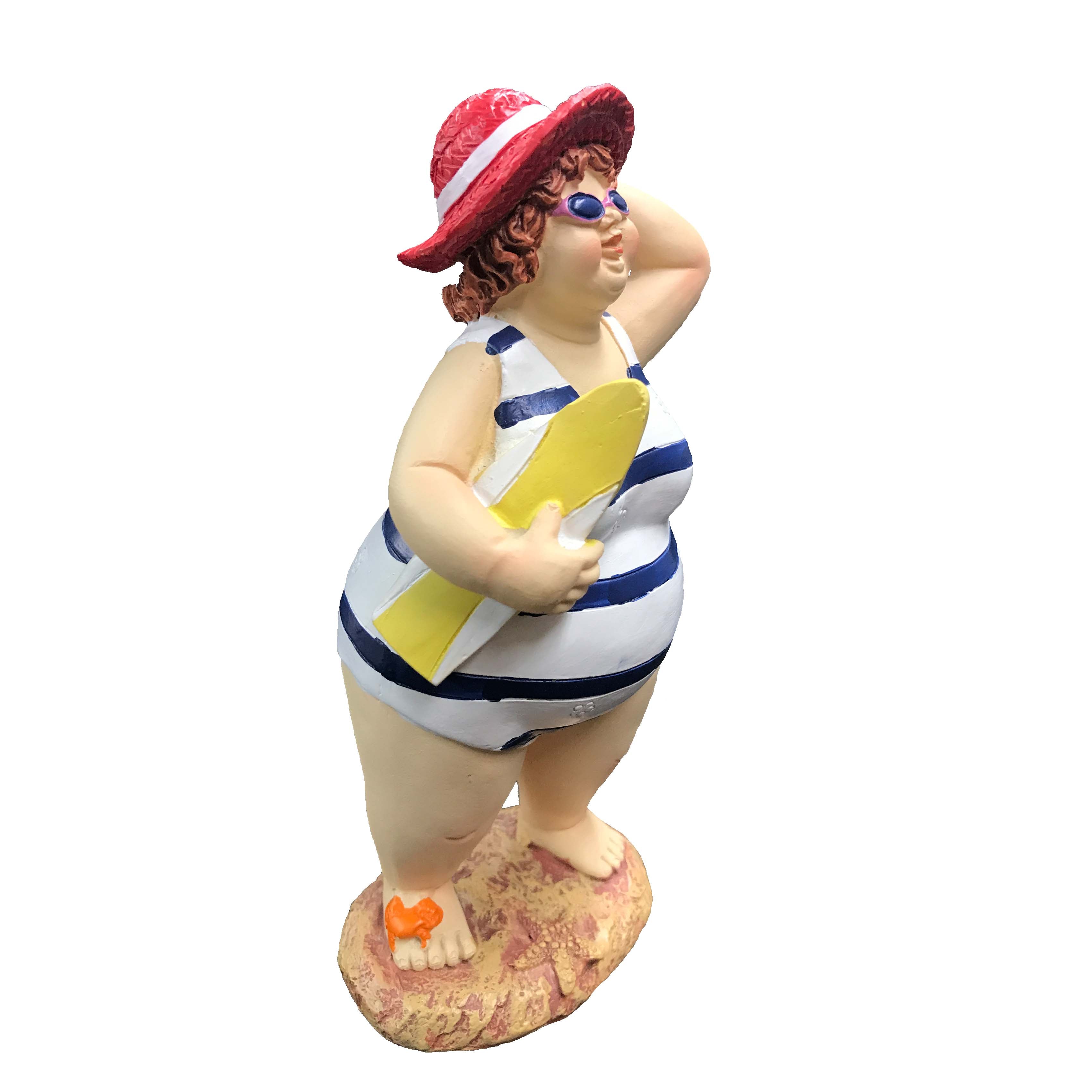 ビーチ婦人L(ボーダー) 57000060