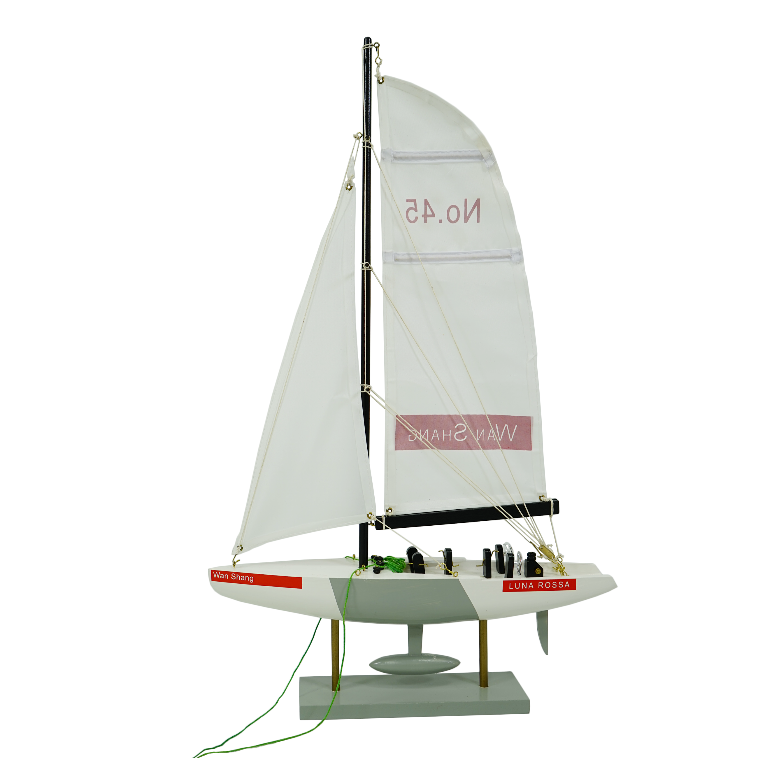 組立ヨットオブジェ(LUNA ROSSA) 57000960