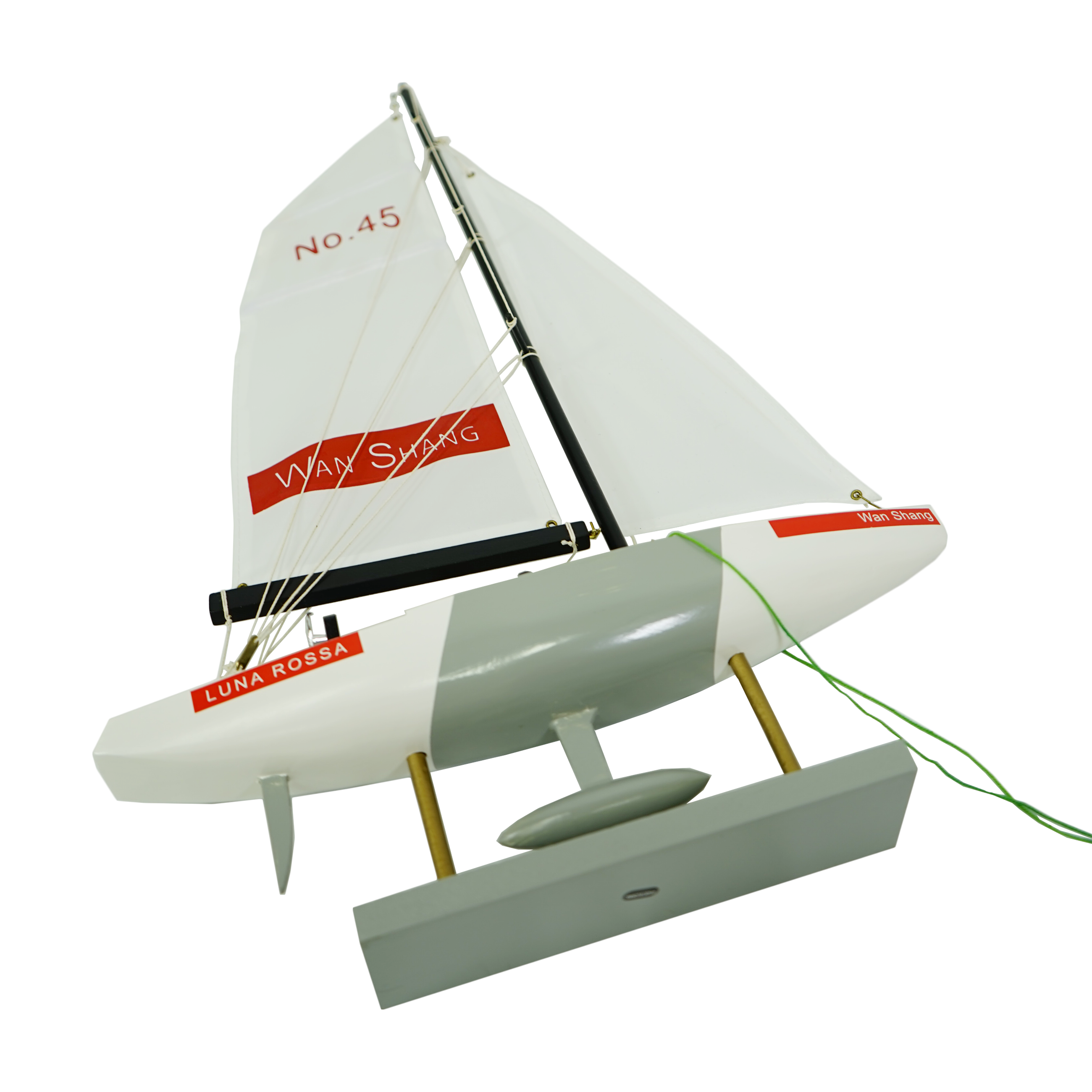 組立ヨットオブジェ(LUNA ROSSA) 57000960