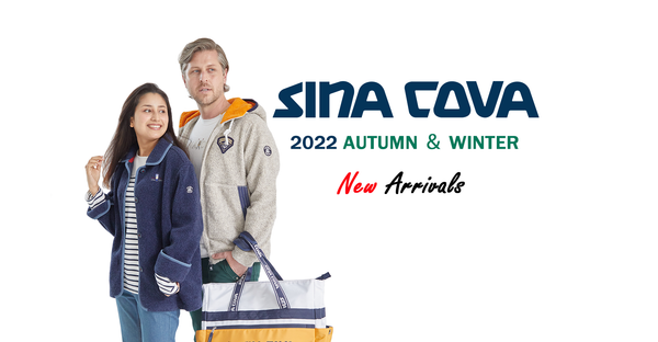 SINA COVA 2022 AUTUMN & WINTER 第７弾 新作商品入荷のお知らせ