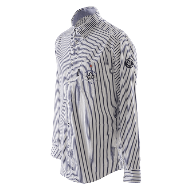 [Official] SINA COVA Long Sleeve Striped Button-Down Shirt 23214010