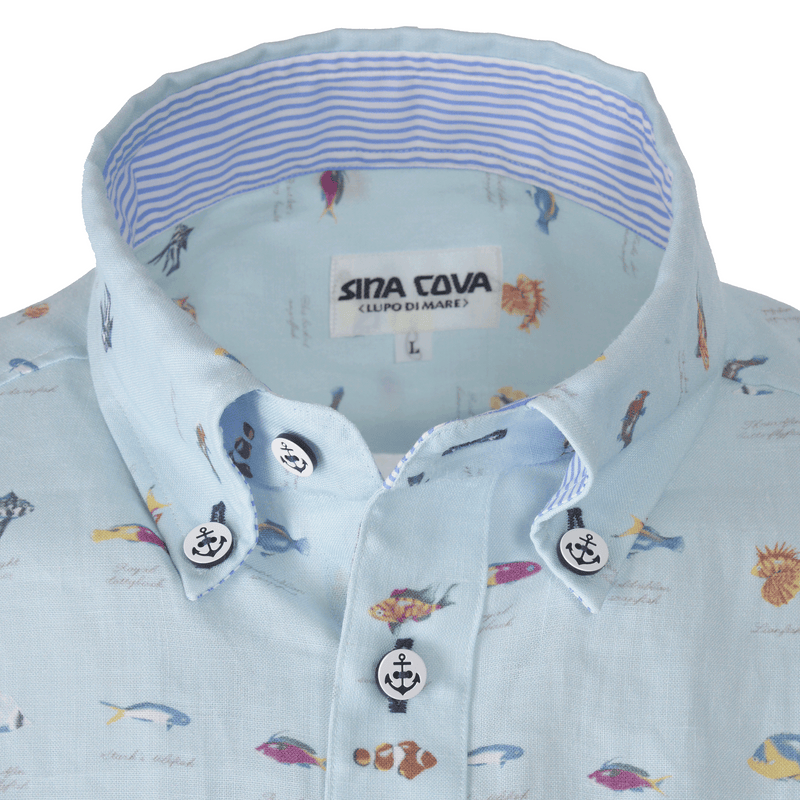 [Official] SINA COVA Short Sleeve Button Down Shirt 24124530