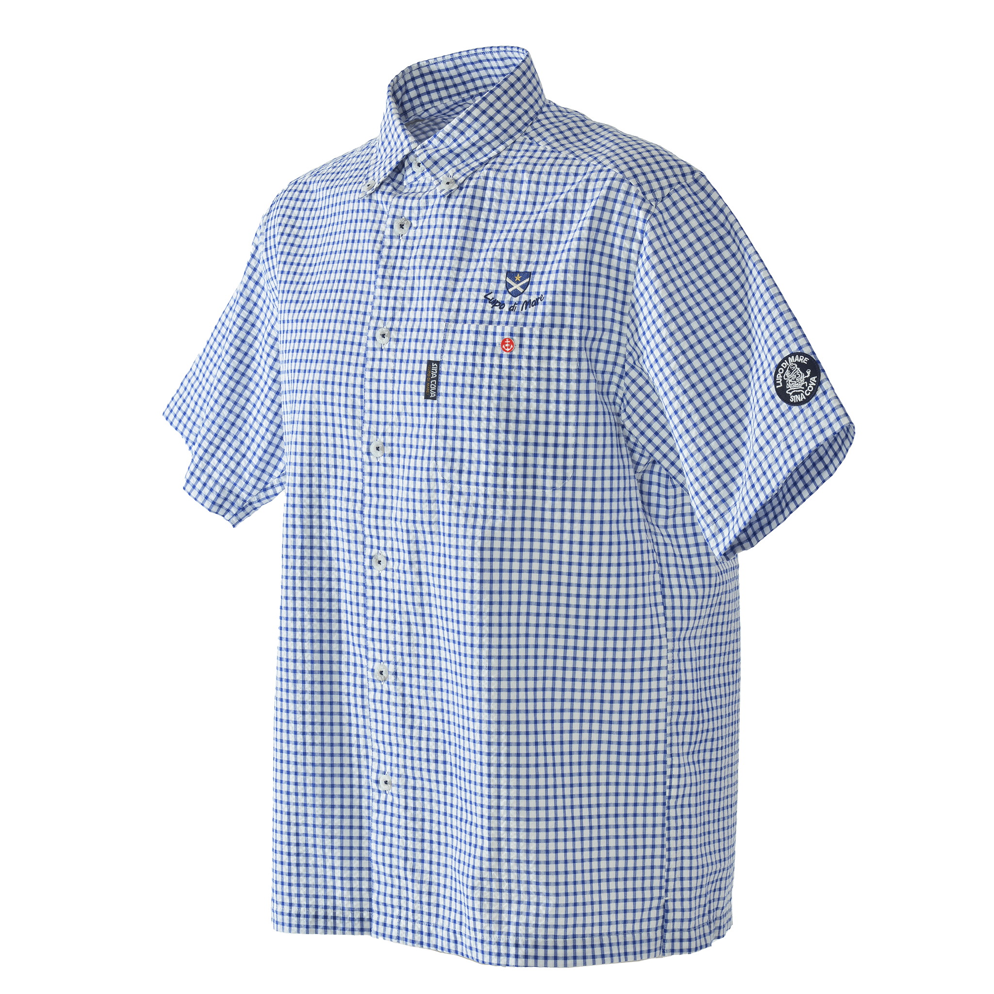 Short-sleeved button-down shirt 26114520