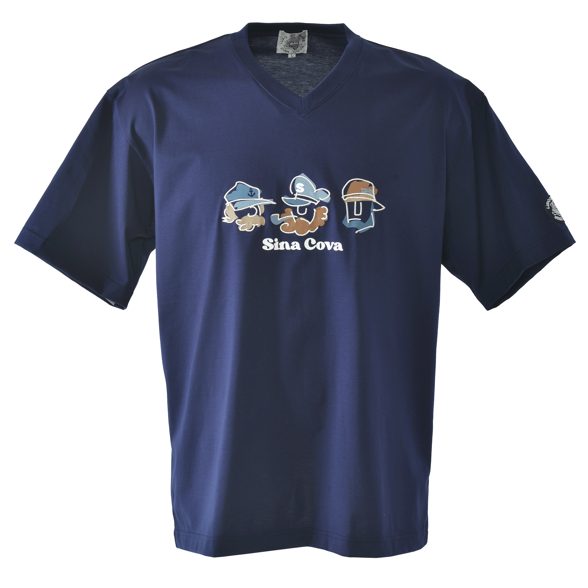 V-neck short-sleeved T-shirt 26120560