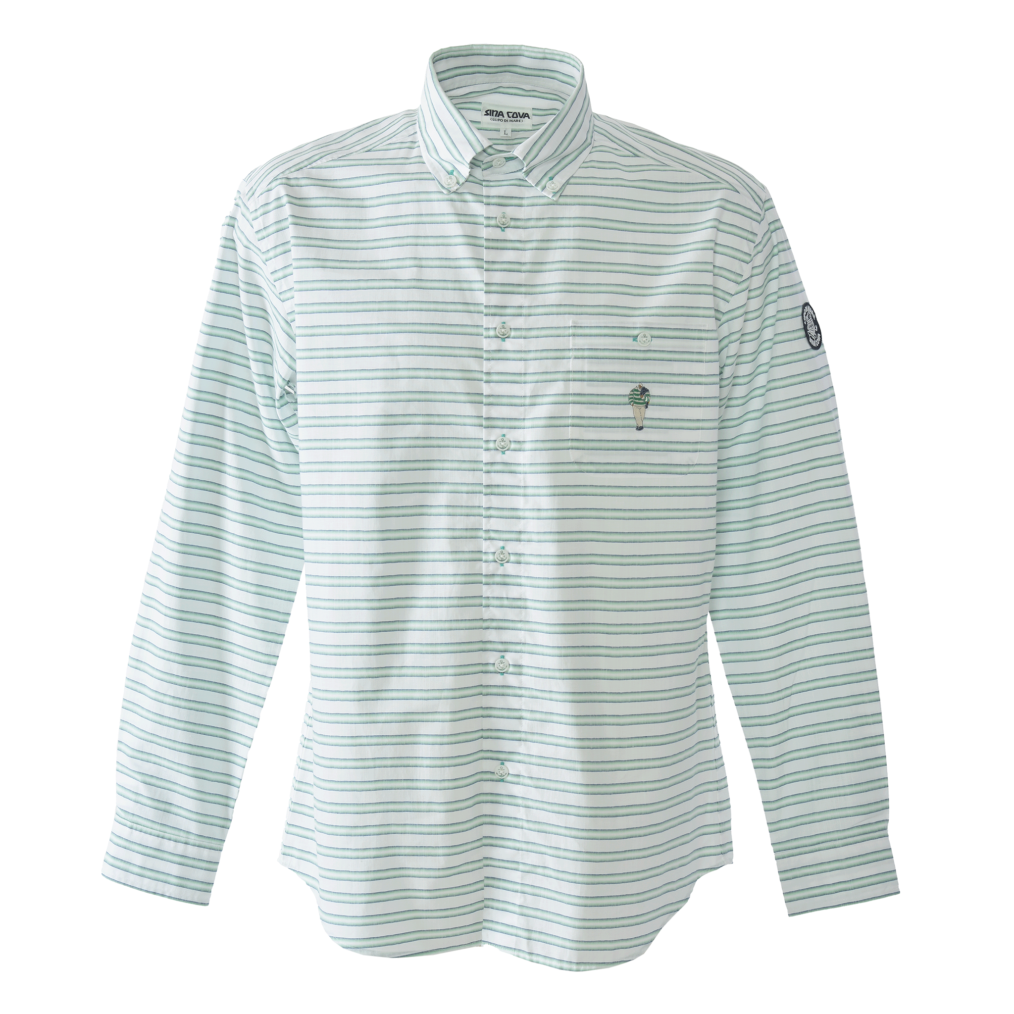 King Size Long Sleeve Button-Down Shirt 26124026