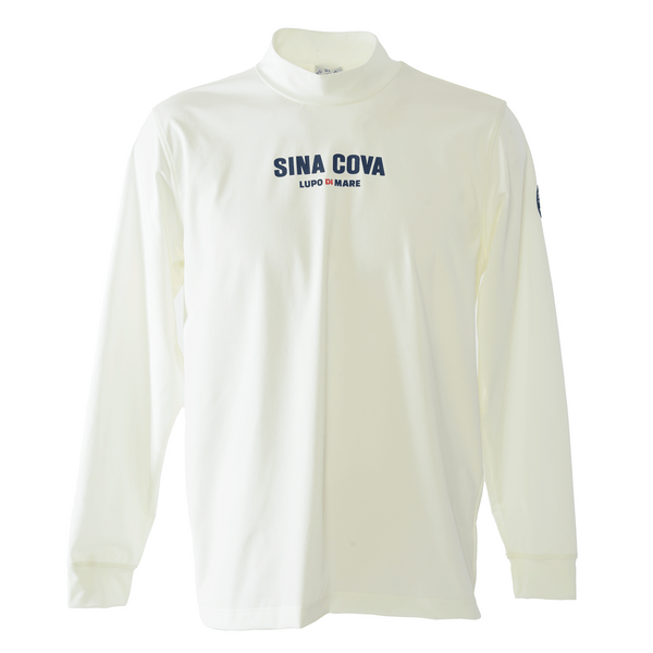 Long-sleeved mock neck T-shirt 26150010