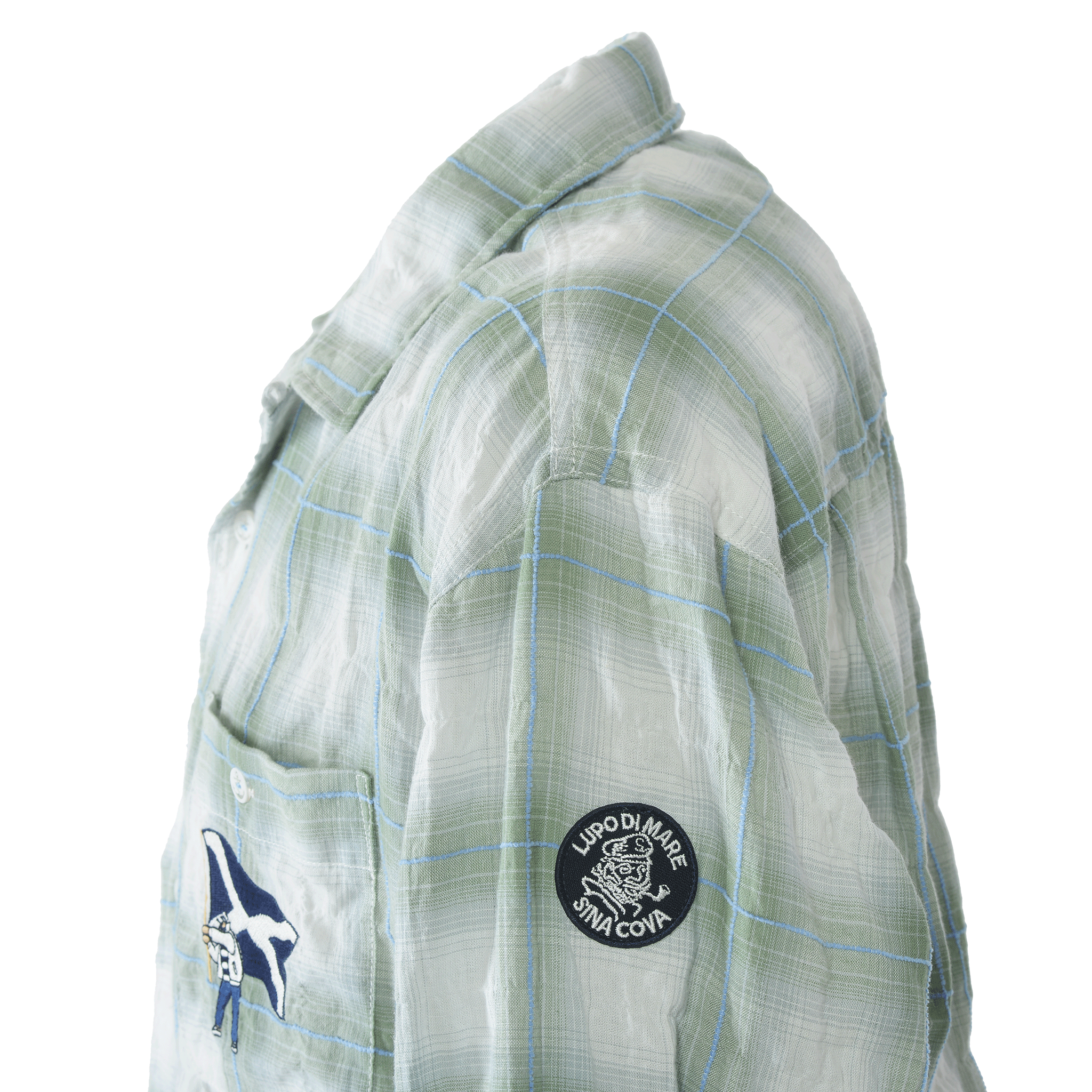 Long-sleeved open-collar shirt 26124030