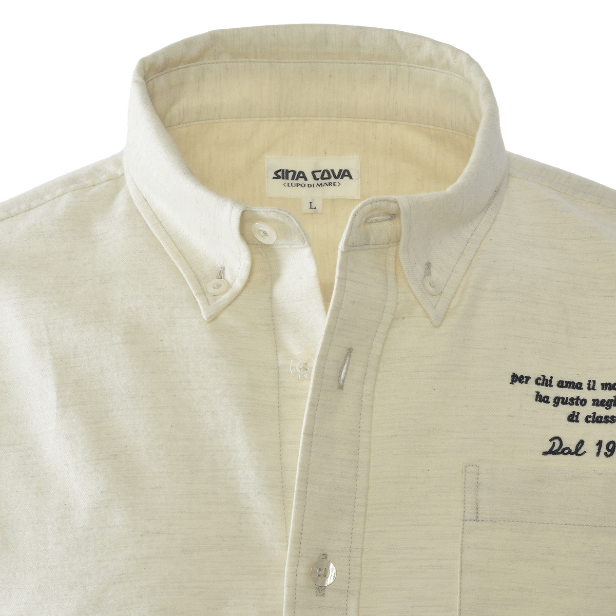 Long-sleeve button-down shirt 26234020