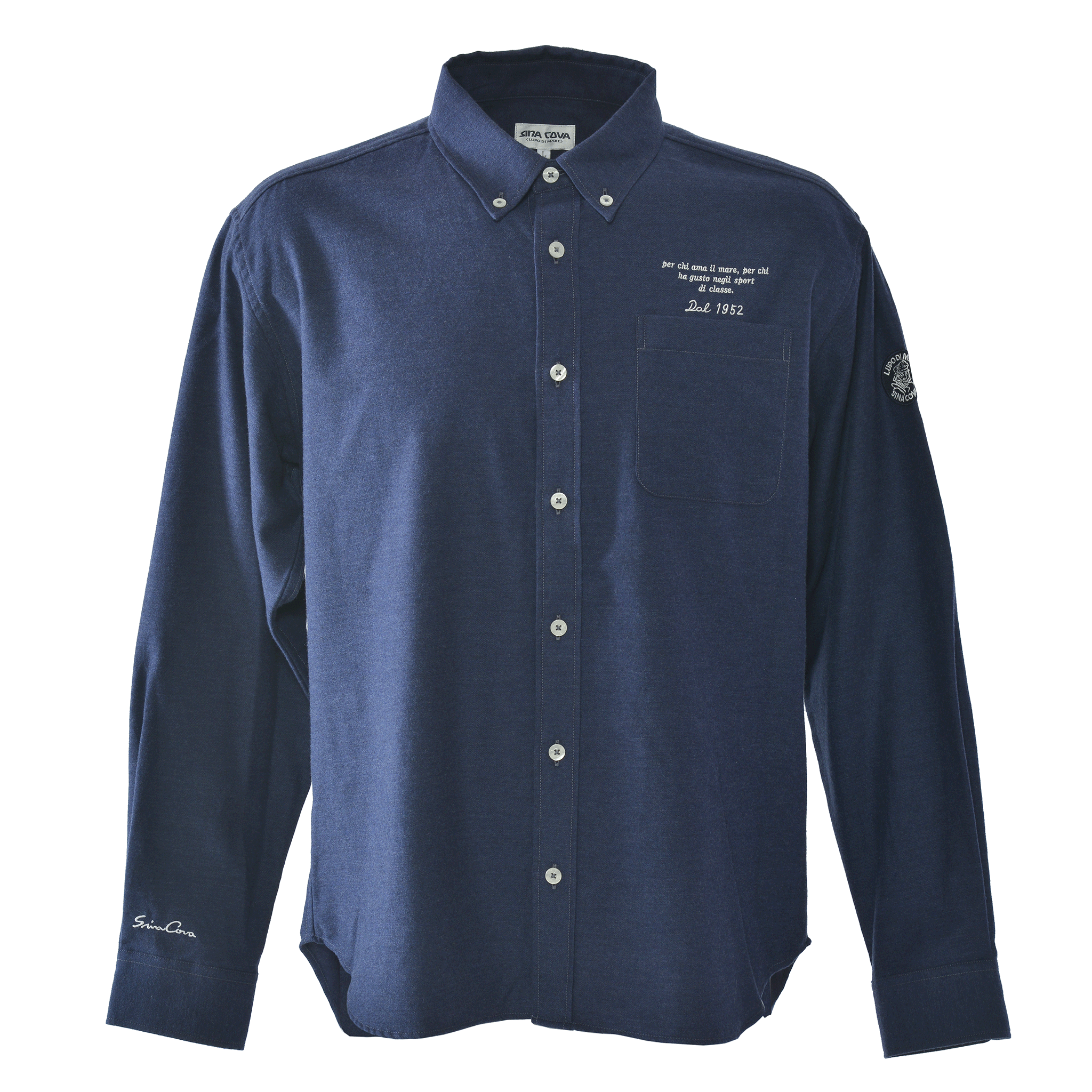 Long-sleeve button-down shirt 26234020