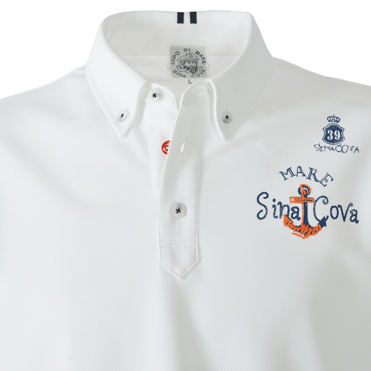 King-size Long-sleeve Polo Shirt 26210016