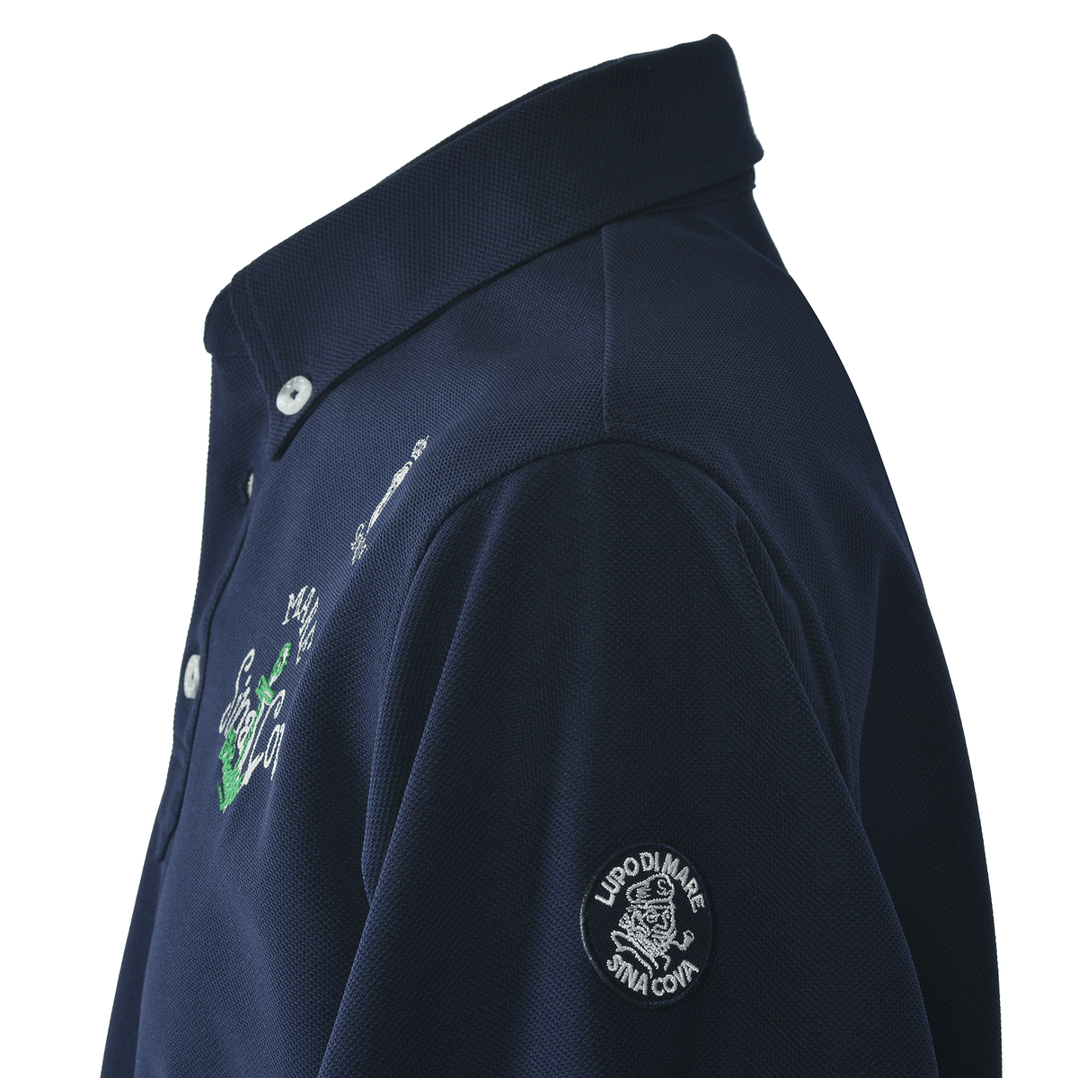 King-size Long-sleeve Polo Shirt 26210016