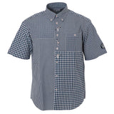 Short -sleeved button down shirt 21124520