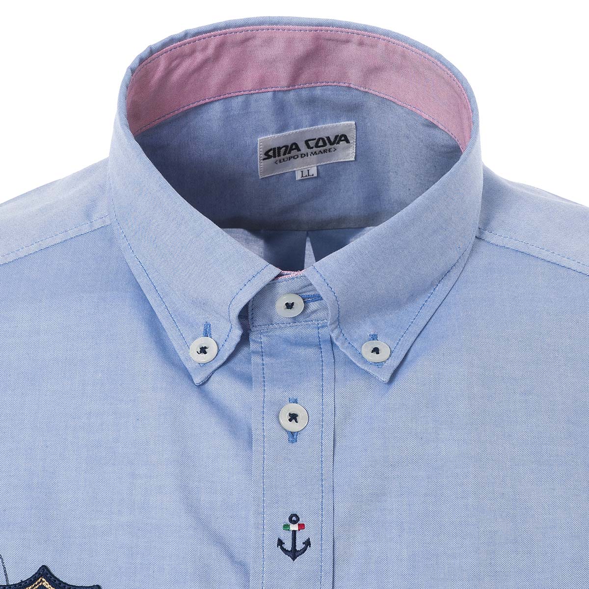 【アウトレット】長袖ボタンダウンシャツ　21214010