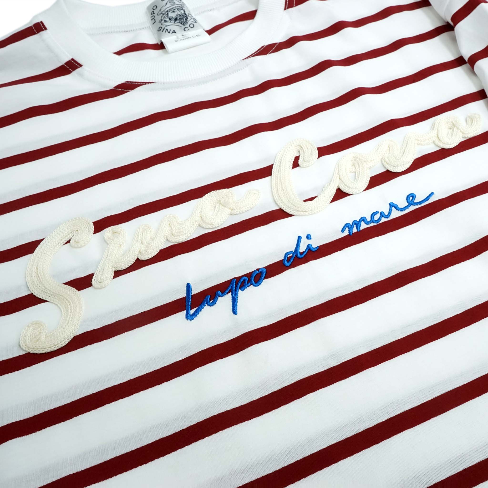 【アウトレット】シナコバ （SINA COVA）ドロップショルダーボーダー半袖Ｔシャツ　22110560